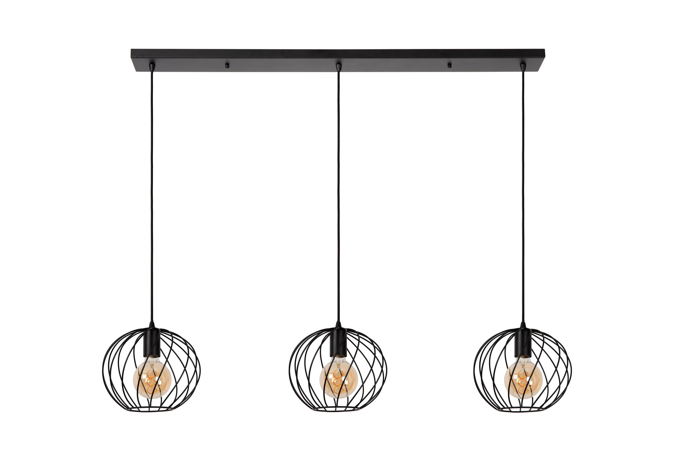 Danza Ceiling Lights - Matt Black/Polished Gold