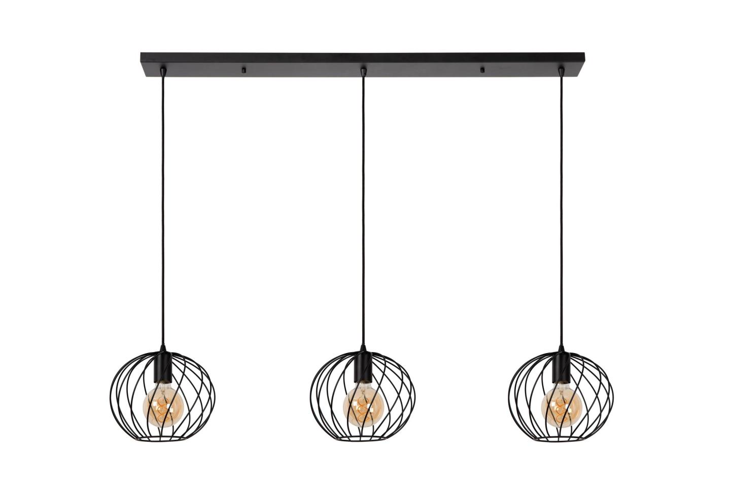 Danza Ceiling Lights - Matt Black/Polished Gold