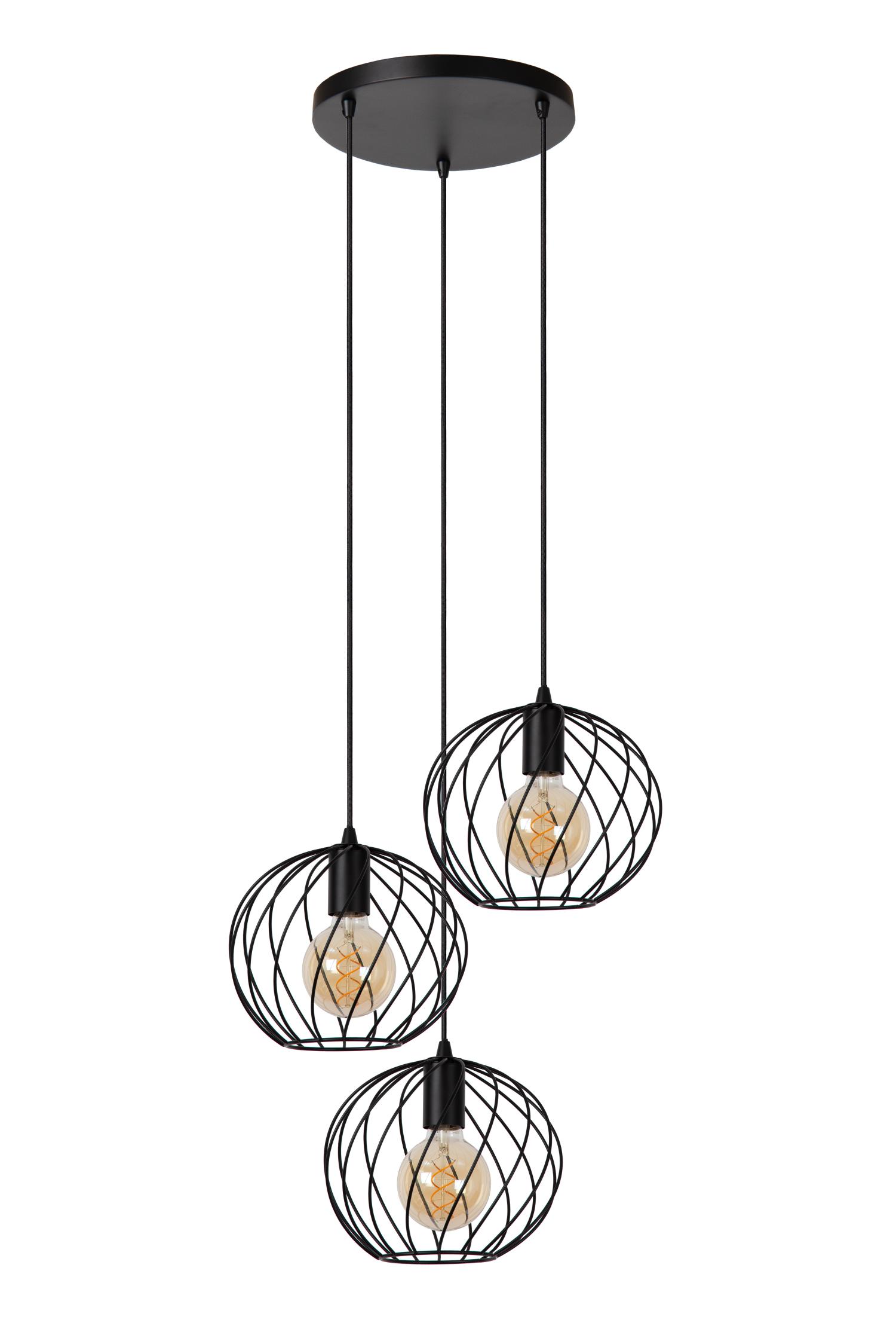 Danza Ceiling Lights - Matt Black/Polished Gold