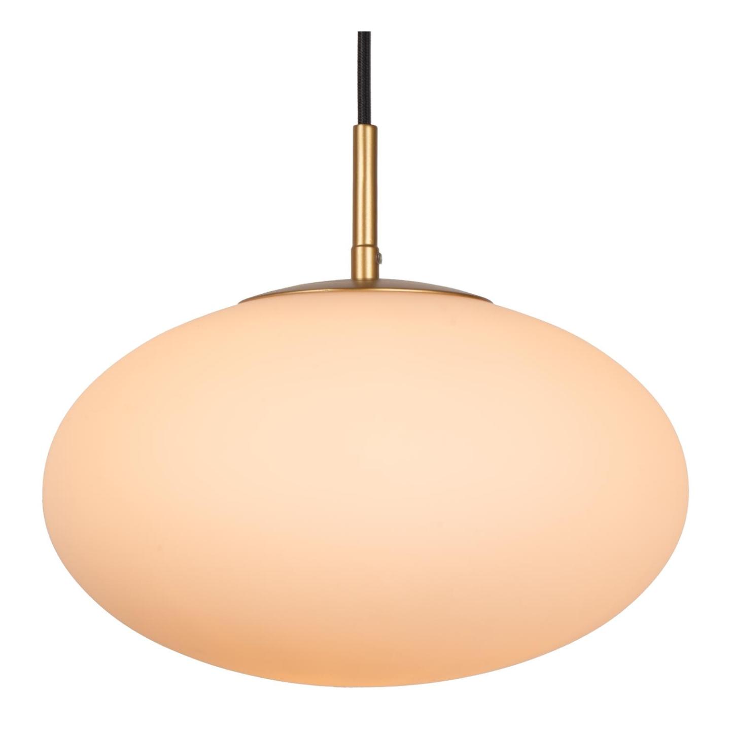 Elysee Ceiling Lights - Matt Black/Opal