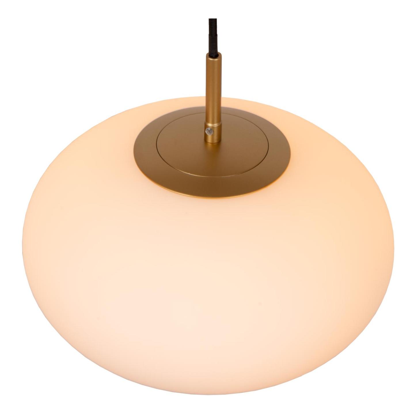 Elysee Ceiling Lights - Matt Black/Opal