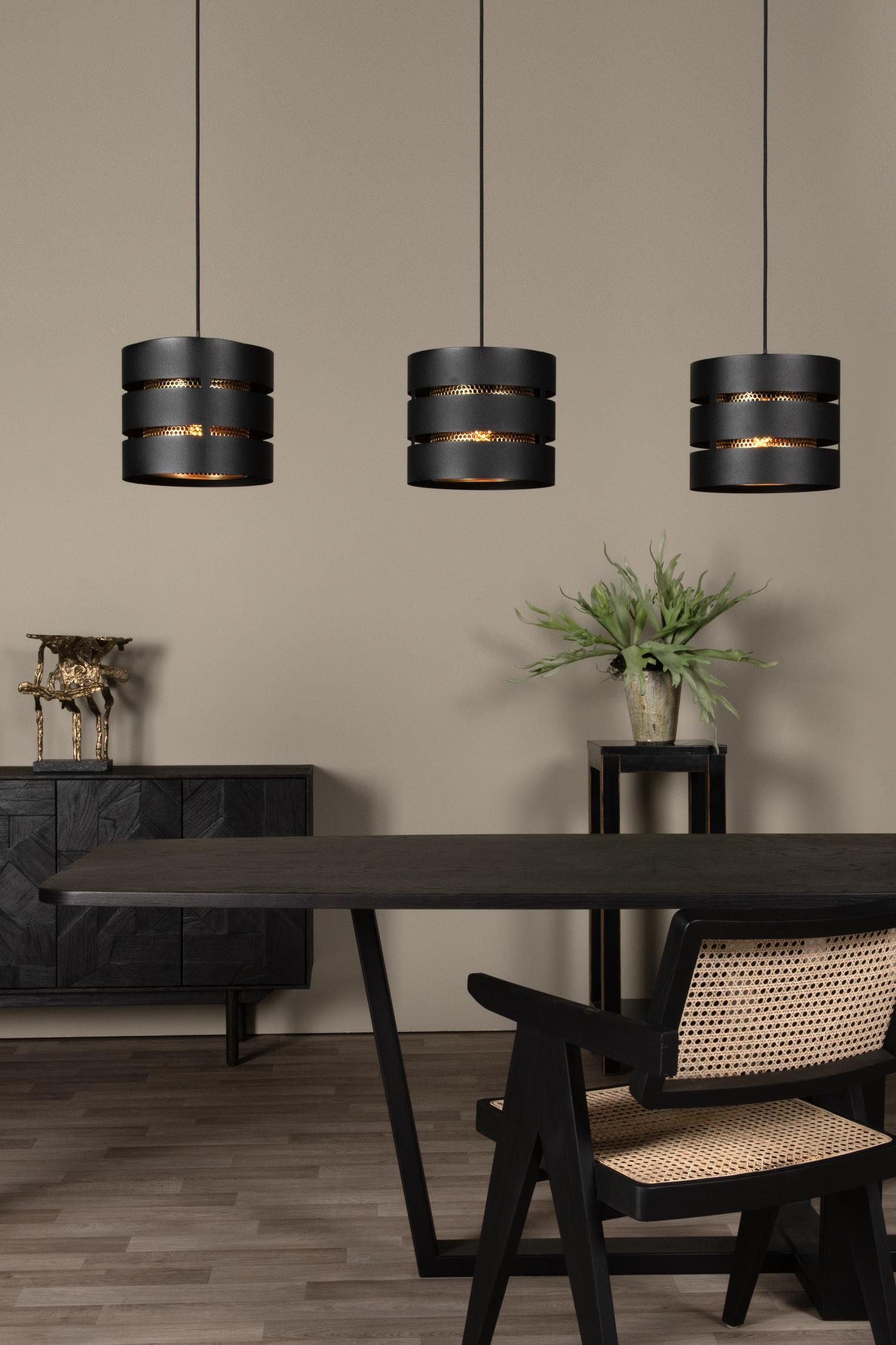 Rosas Ceiling Lights - Matt Black