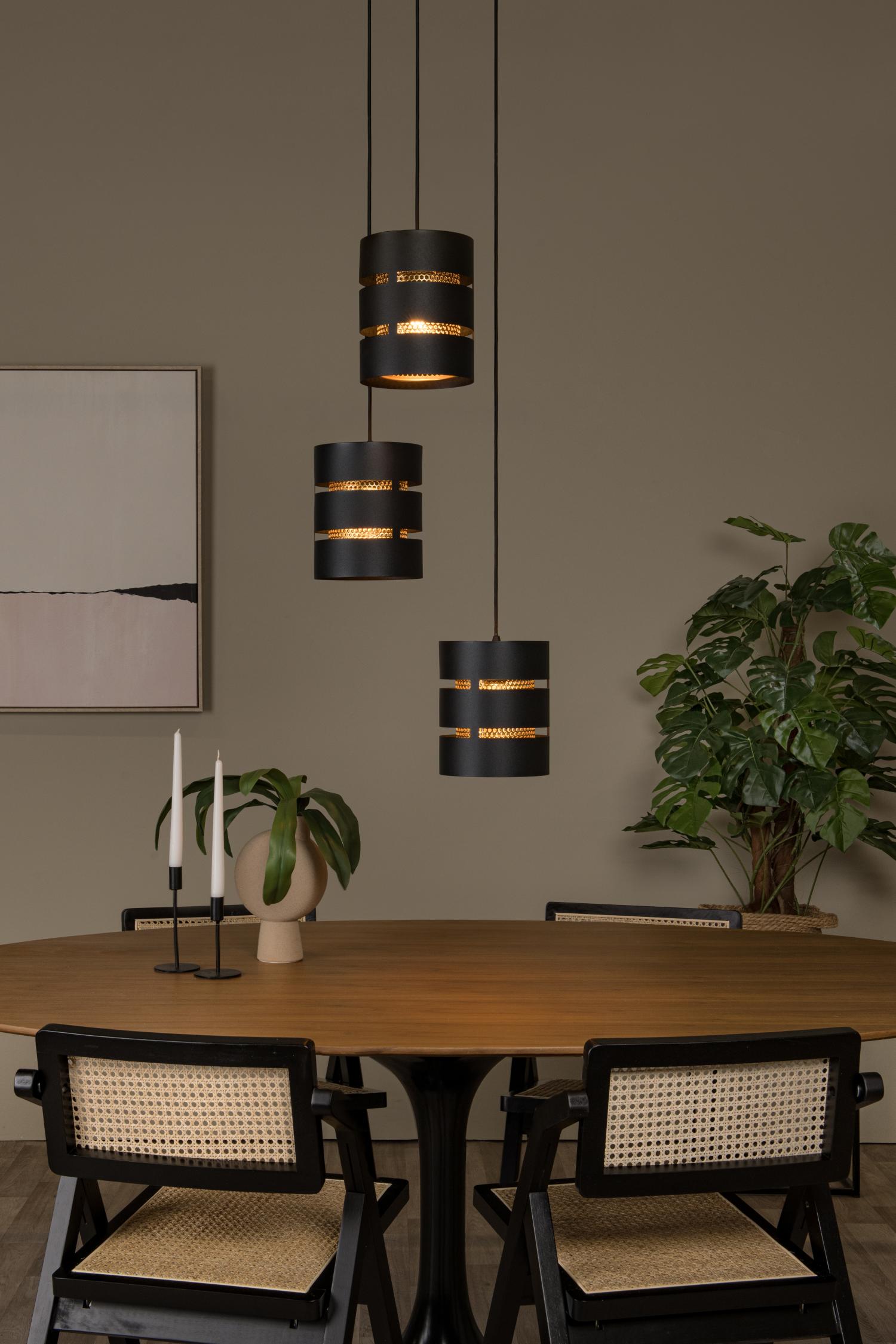 Rosas Ceiling Lights - Matt Black