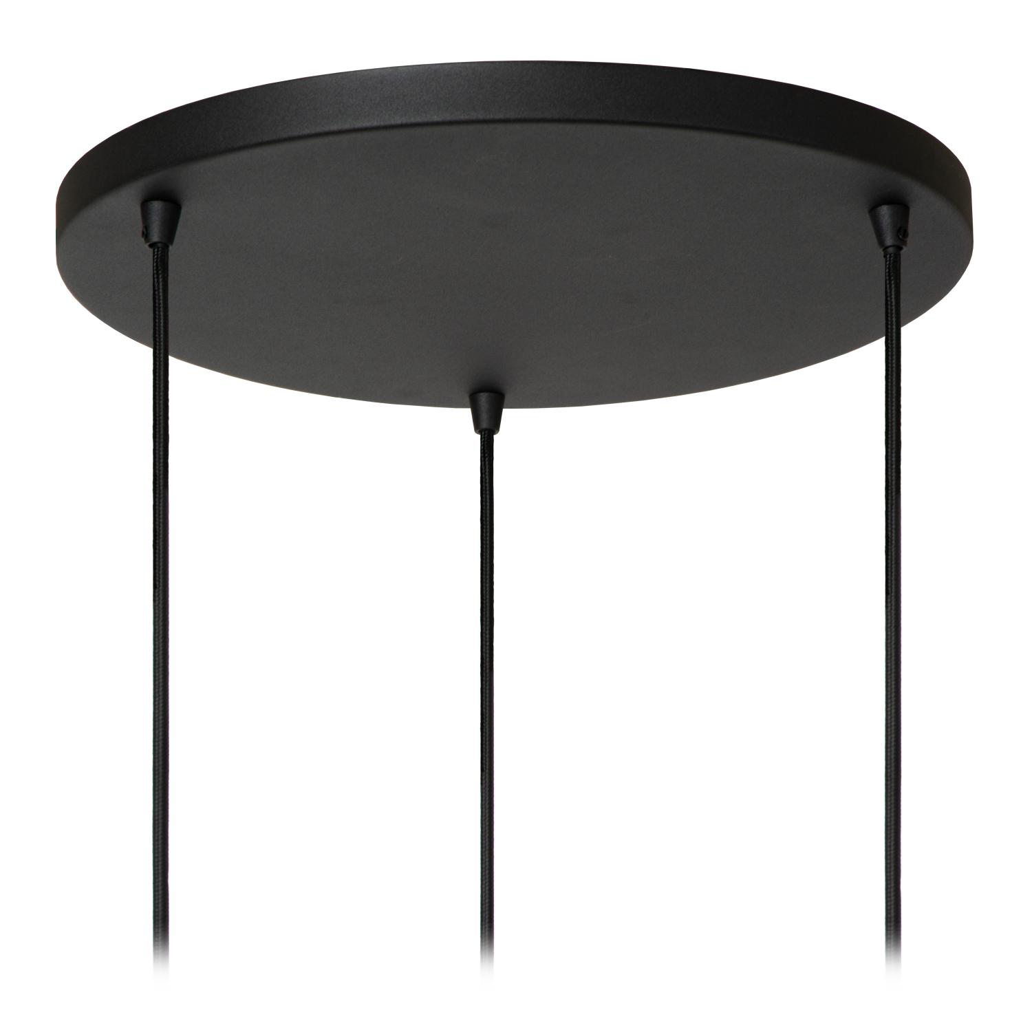 Tribute Ceiling Lights - Matt Black/Cream