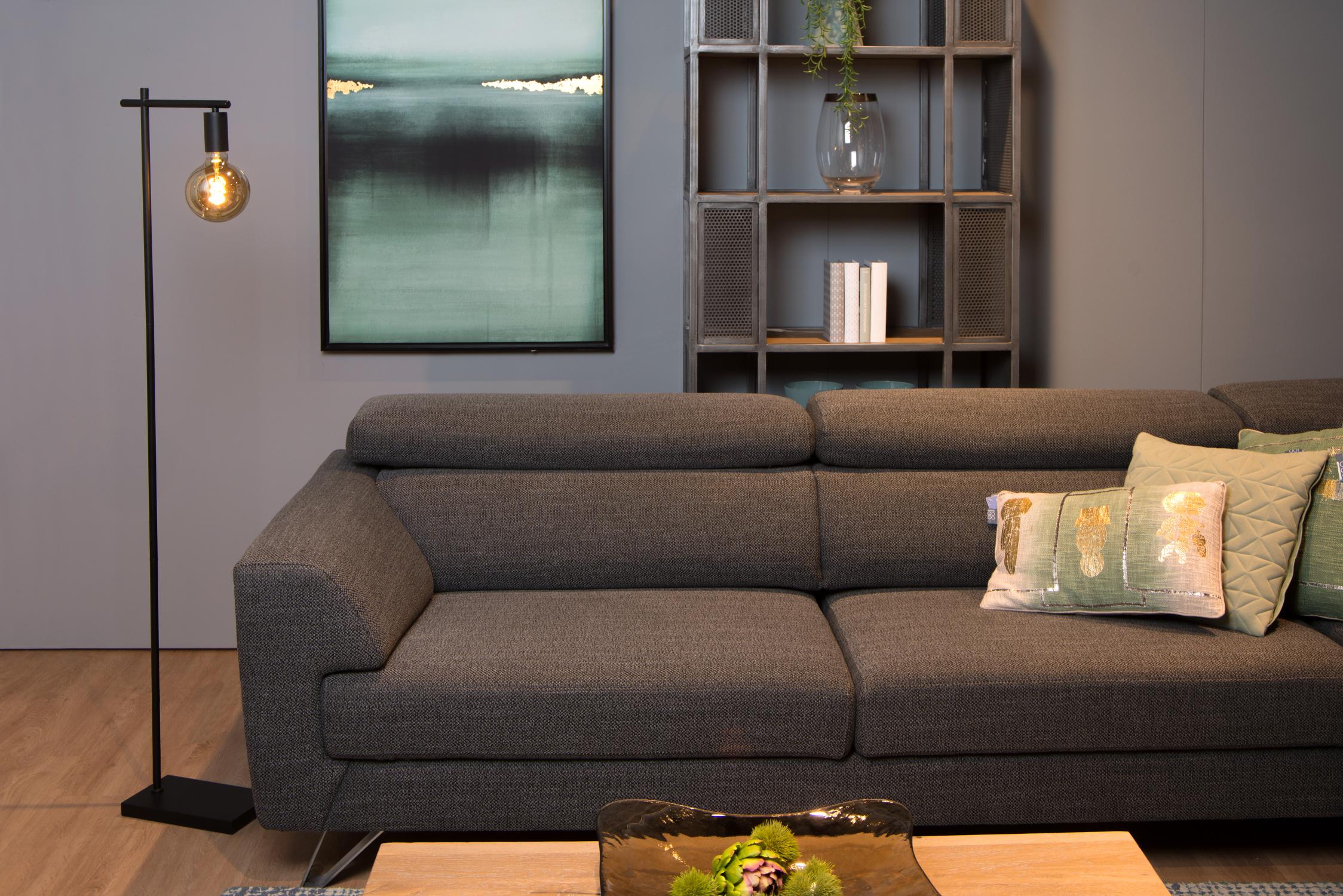 Leanne Floor Lamp - Matt Black