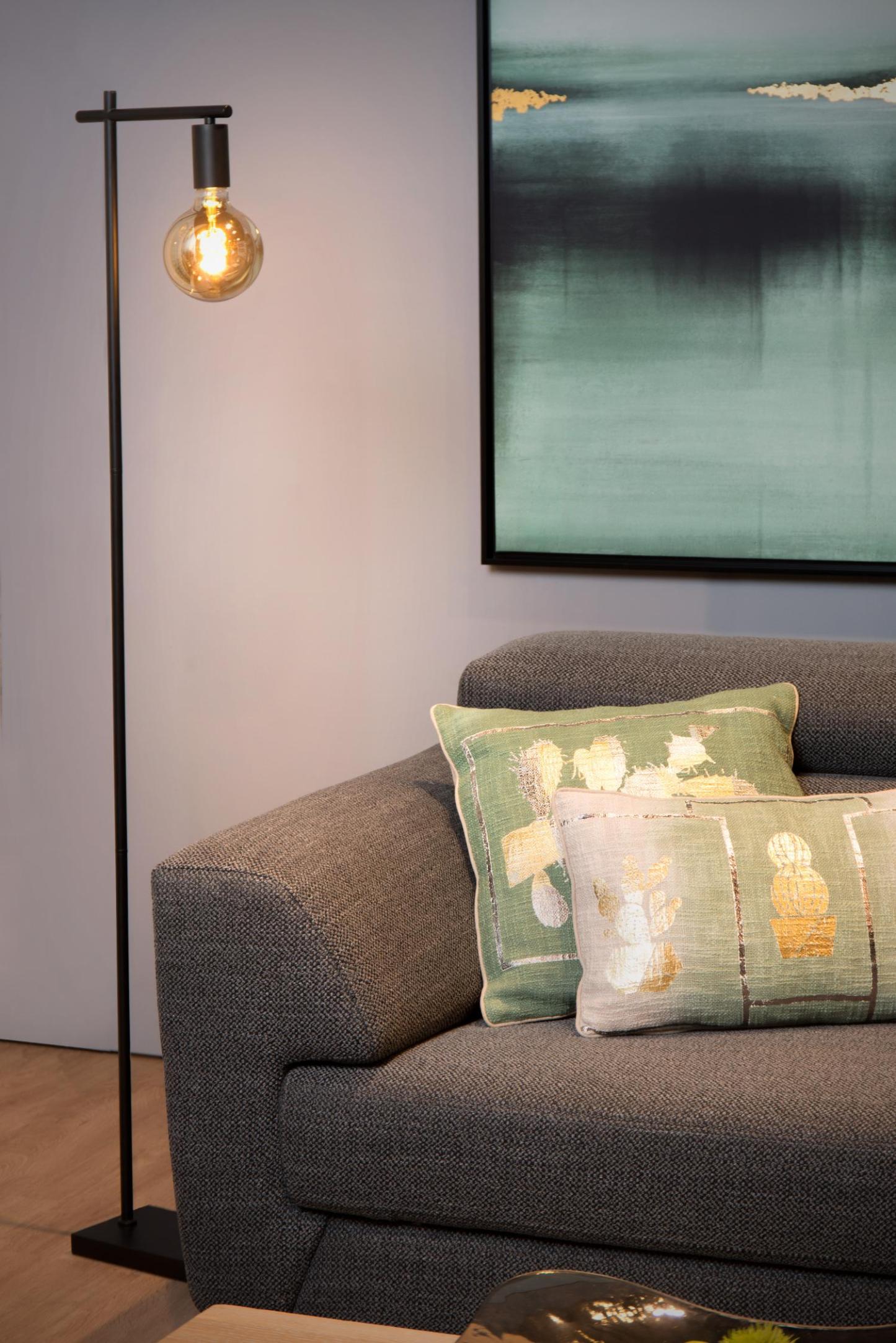 Leanne Floor Lamp - Matt Black