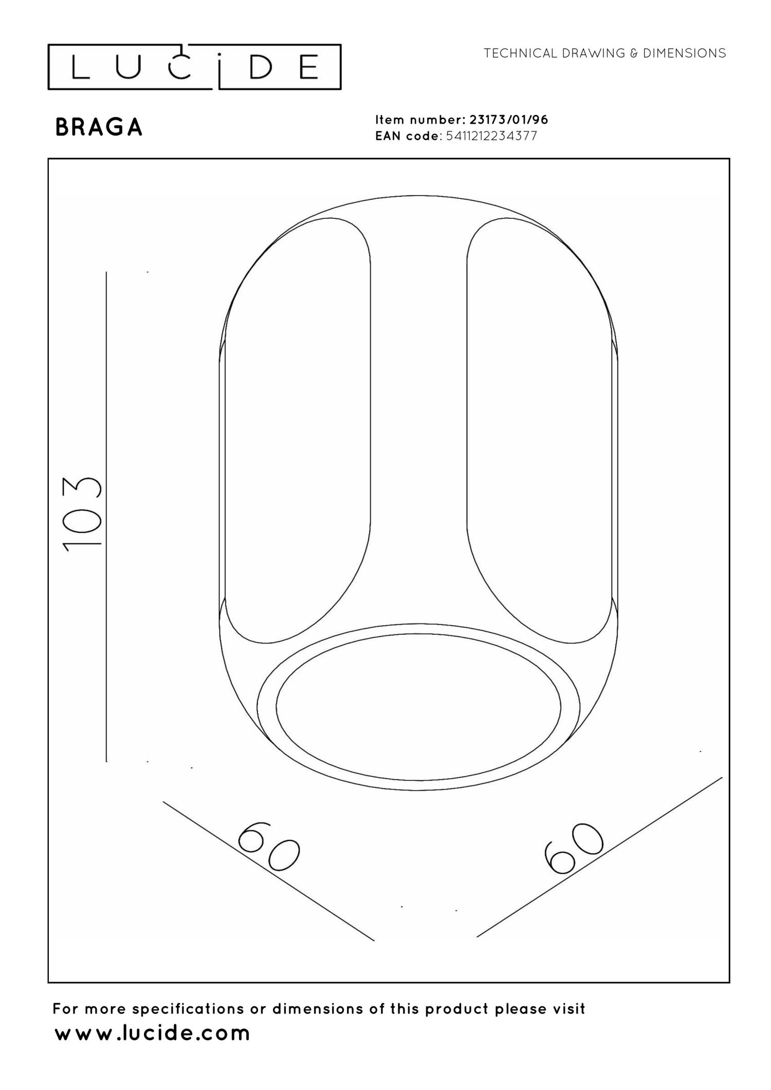 Braga Ceiling Lights - Coffee