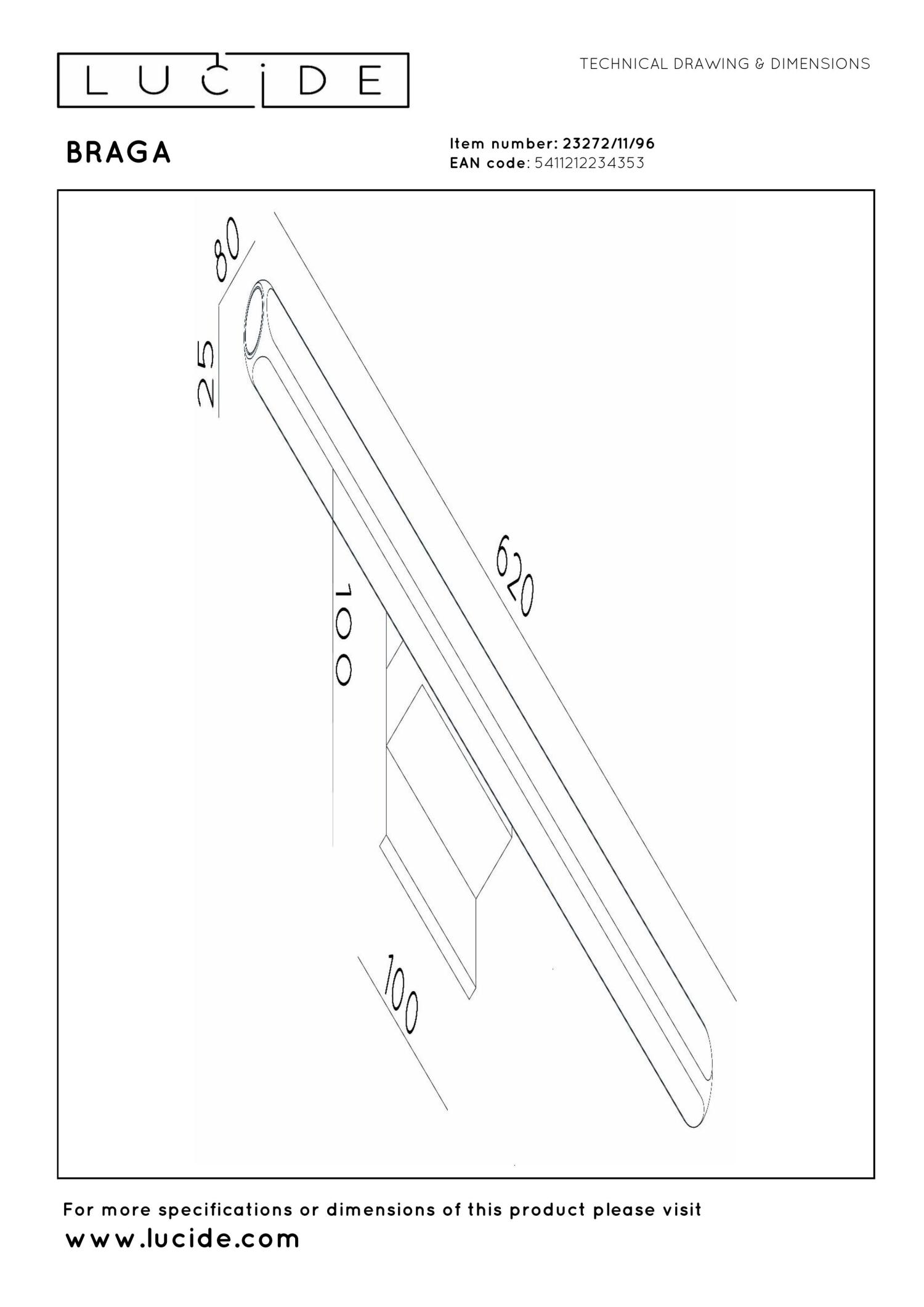 Braga Wall Lights - Coffee/Opal