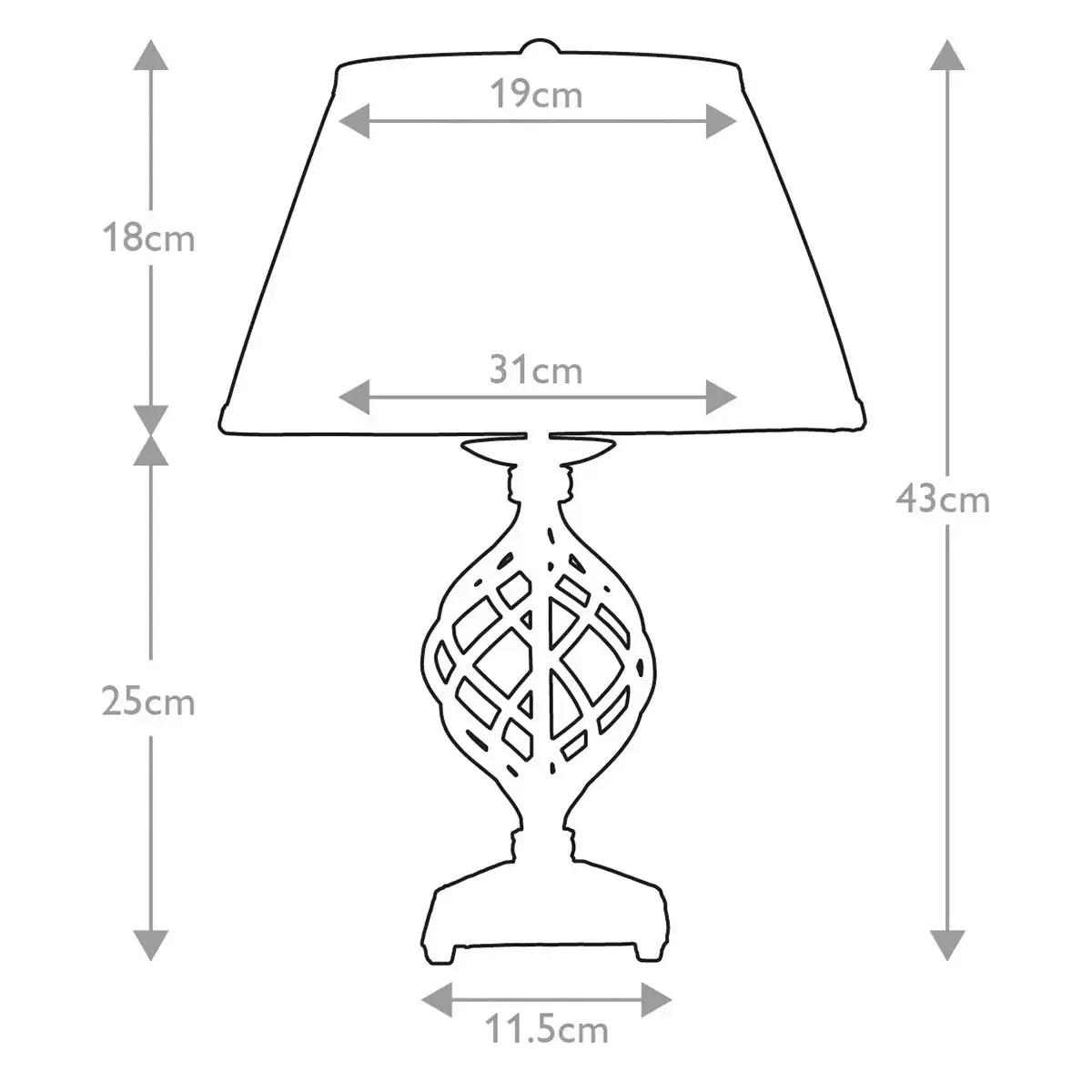 Belfry Table Lamp