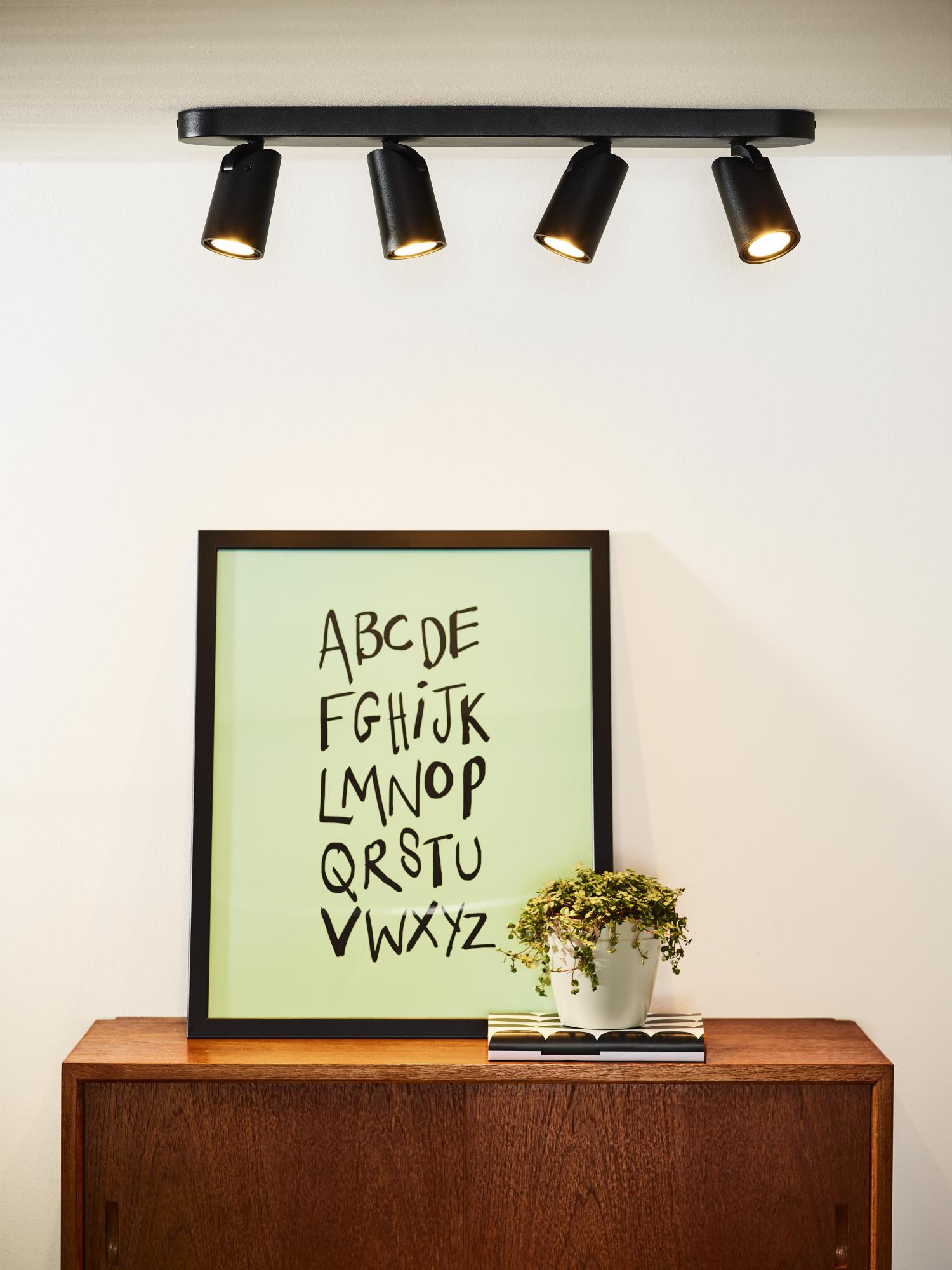 Xyrus Ceiling Lights - Matt Black