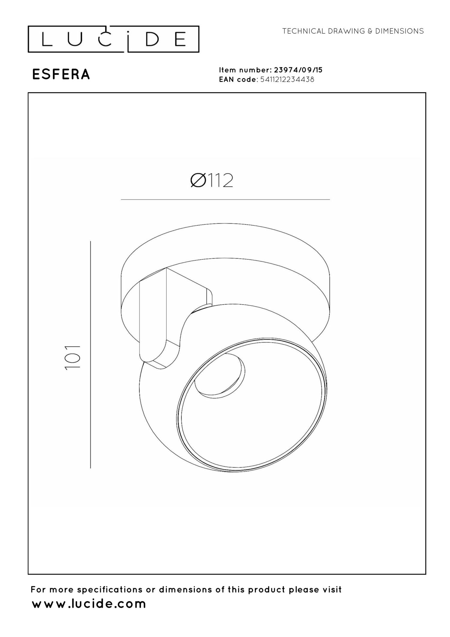 Esfera Ceiling Lights - Iron Grey