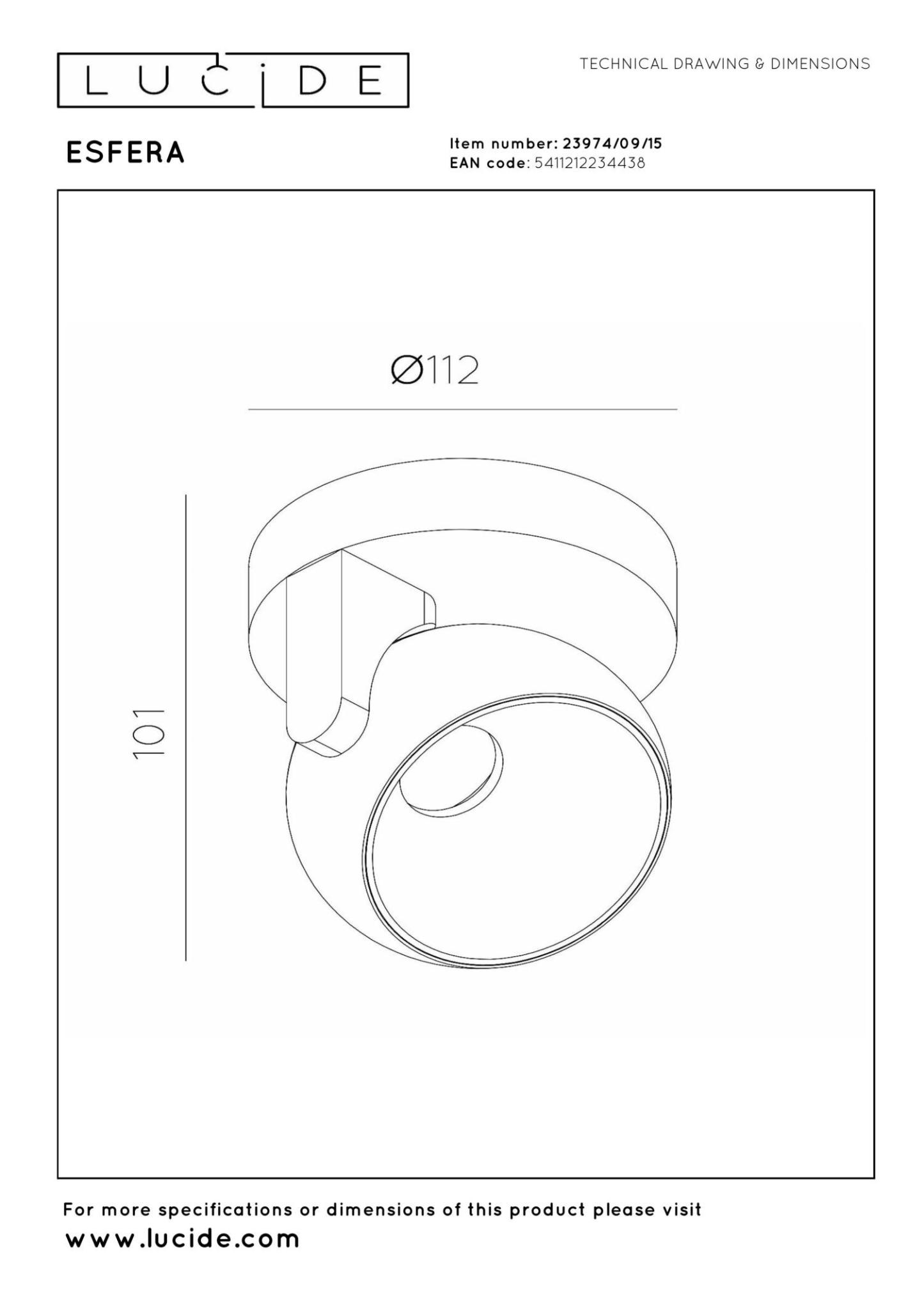 Esfera Ceiling Lights - Iron Grey