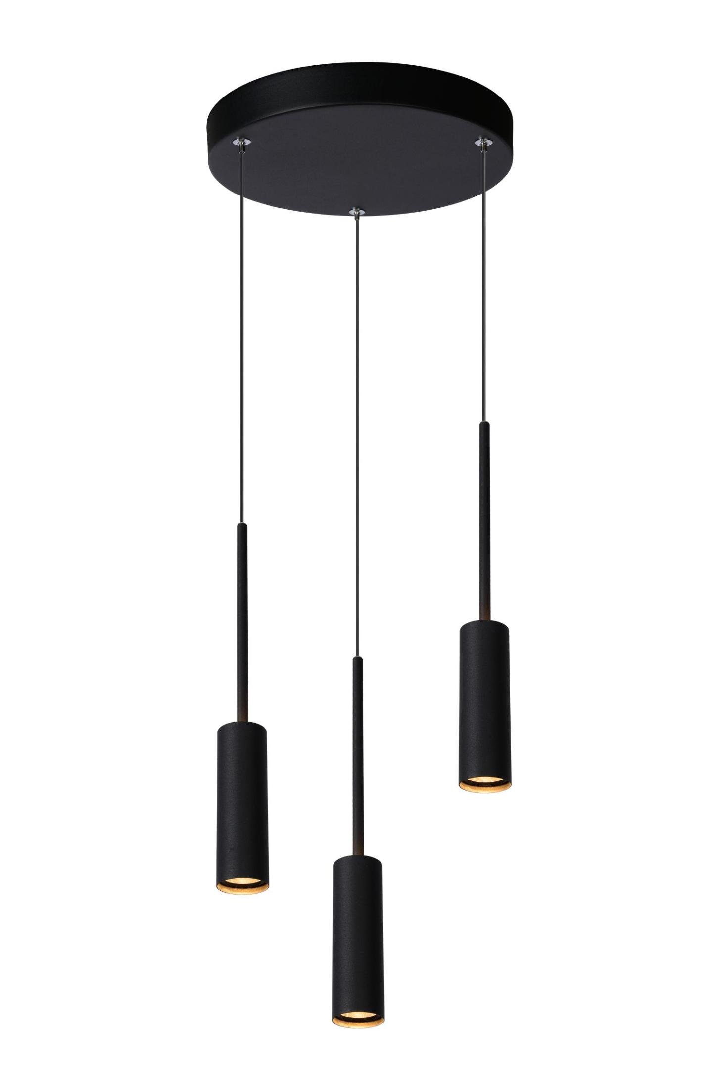 Tubule Ceiling Lights - Matt Black