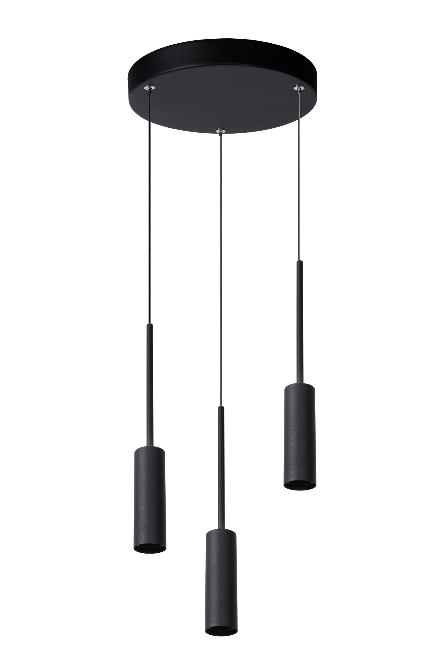 Tubule Ceiling Lights - Matt Black