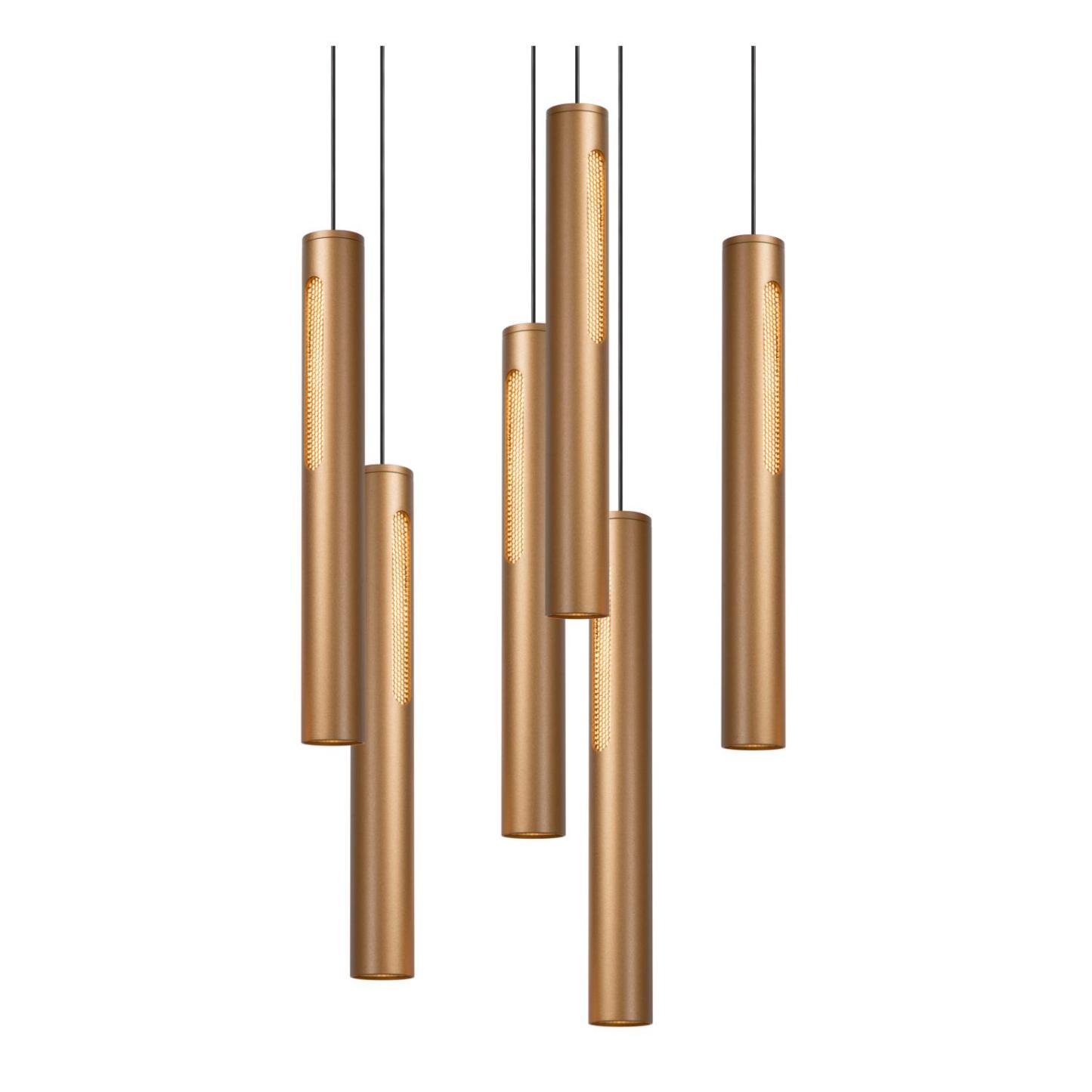 Griffith Ceiling Lights - Matt Bronze/Opal