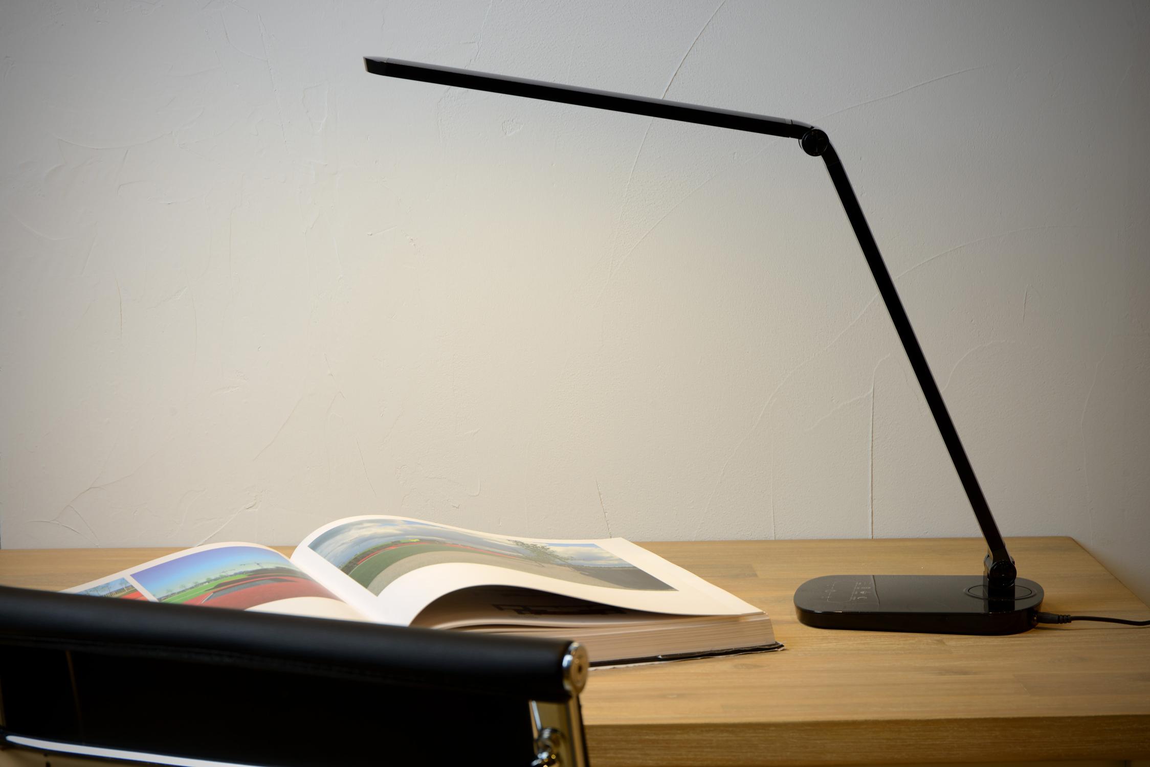 Vario Table Lamp - Matt Black/Opal