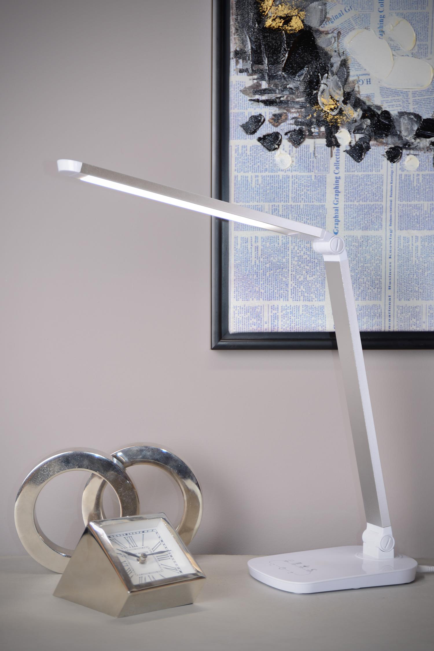 Vario Table Lamp - Matt Black/Opal