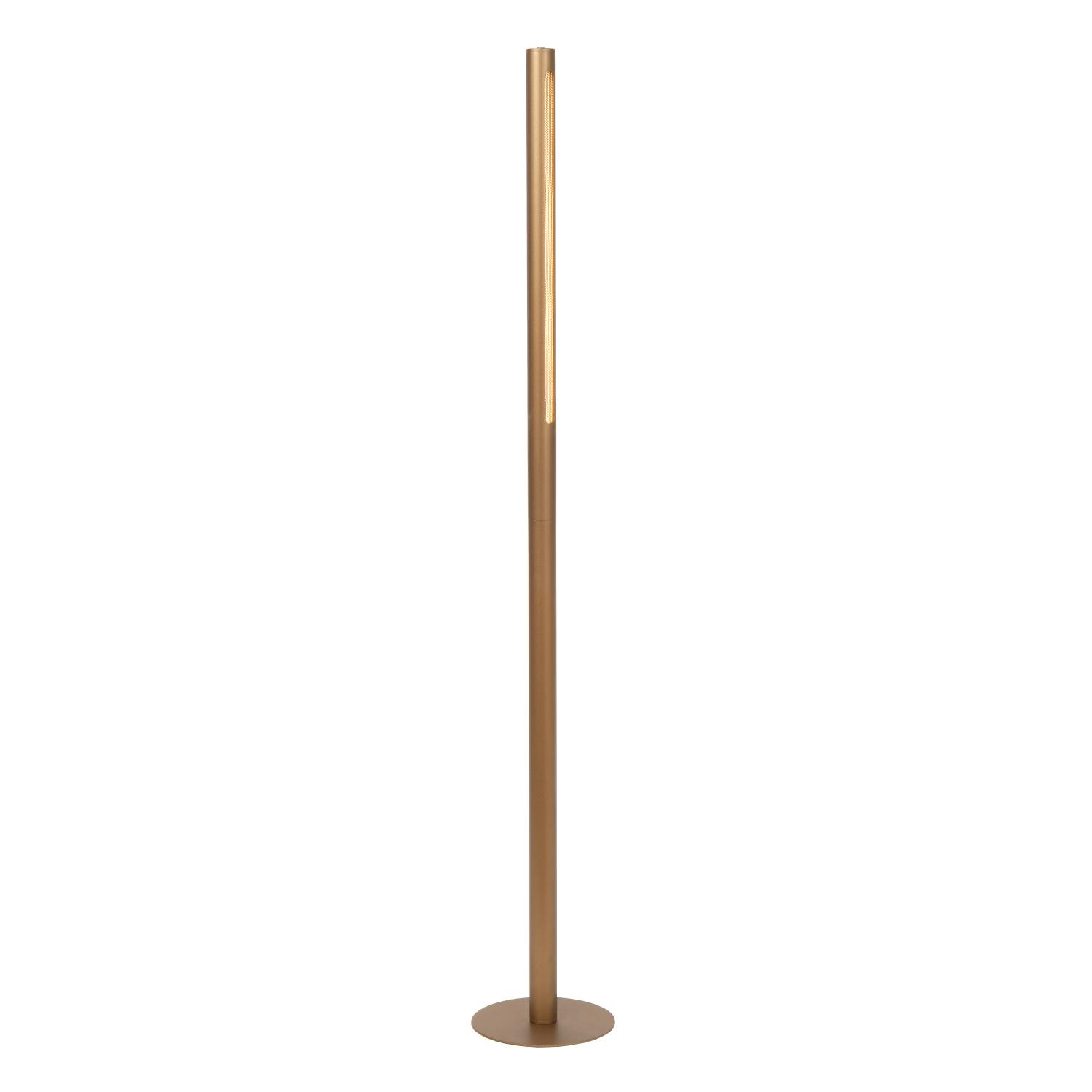 Griffith Floor Lamp - Matt Bronze/Opal