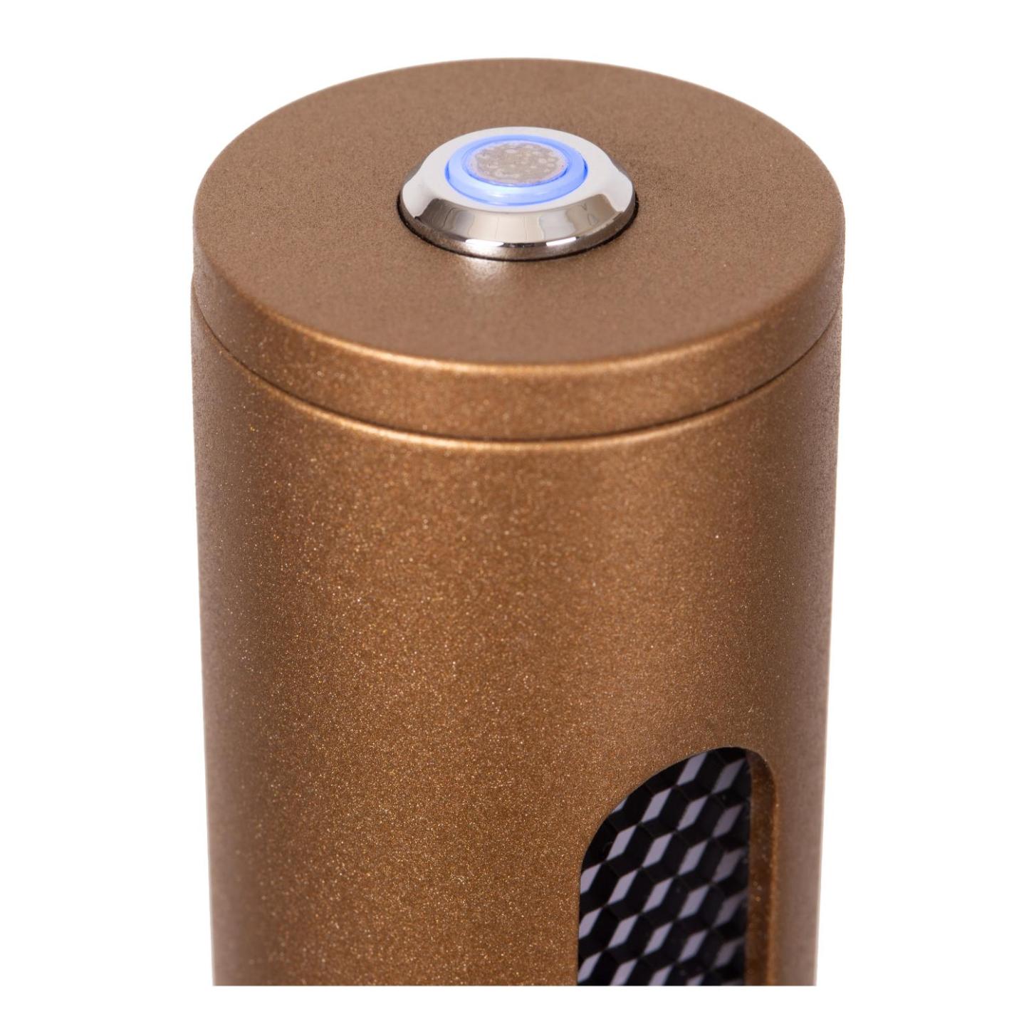 Griffith Floor Lamp - Matt Bronze/Opal