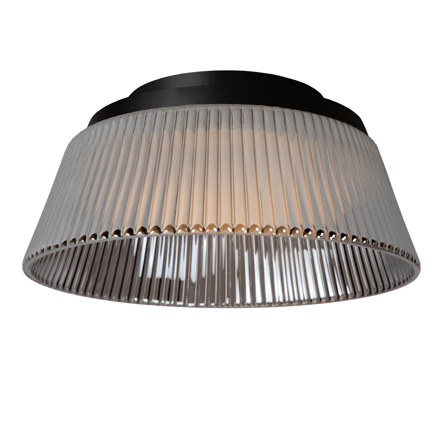 Vixi Ceiling Lights - Matt Black/Smoked Grey