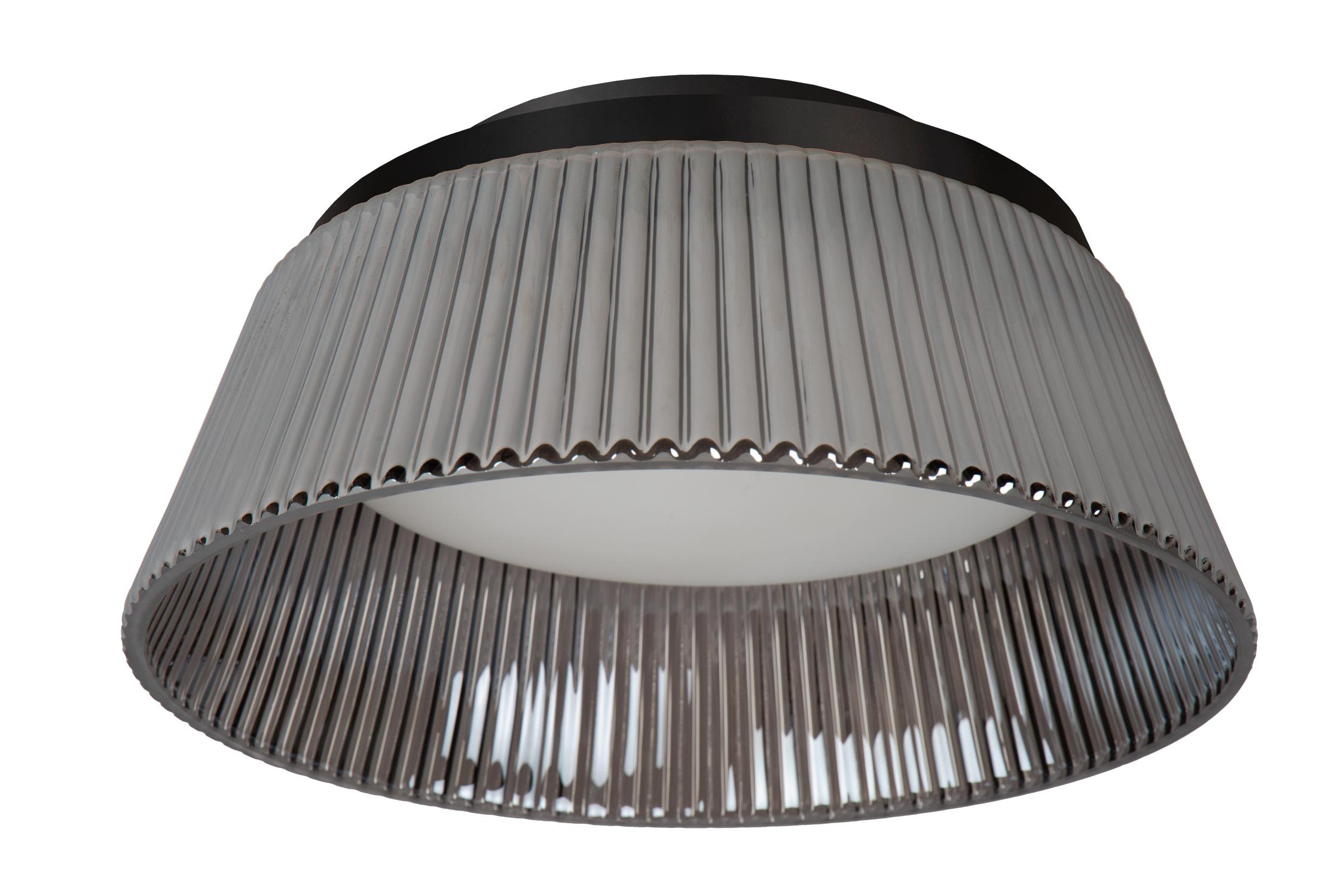 Vixi Ceiling Lights - Matt Black/Smoked Grey