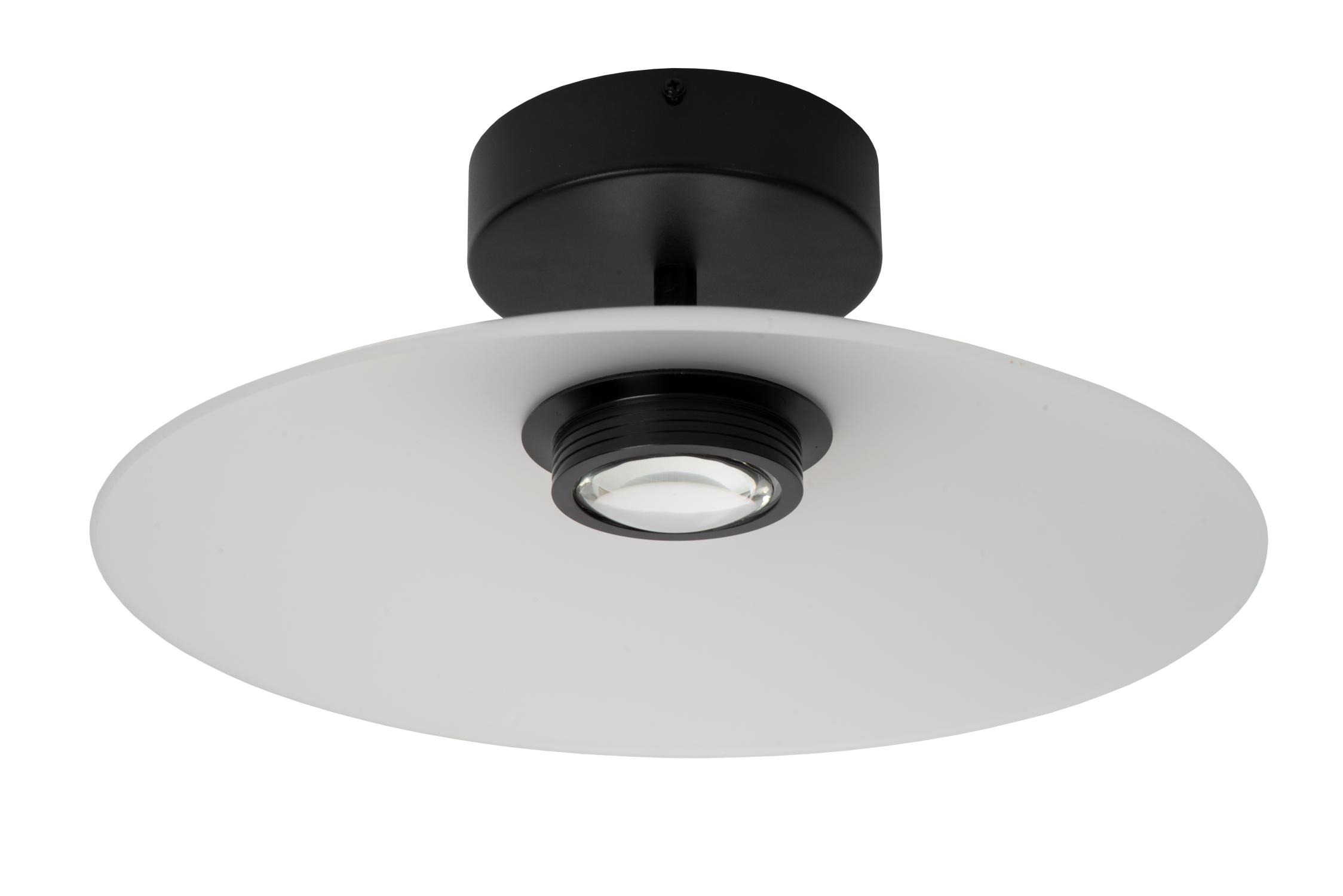 Menga Ceiling Lights - Matt Black/Opal