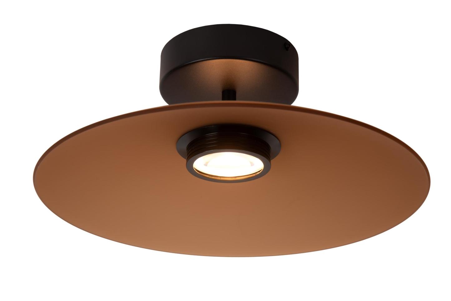 Menga Ceiling Lights - Matt Black/Opal