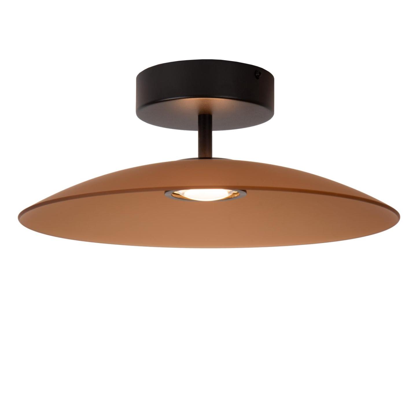 Menga Ceiling Lights - Matt Black/Opal