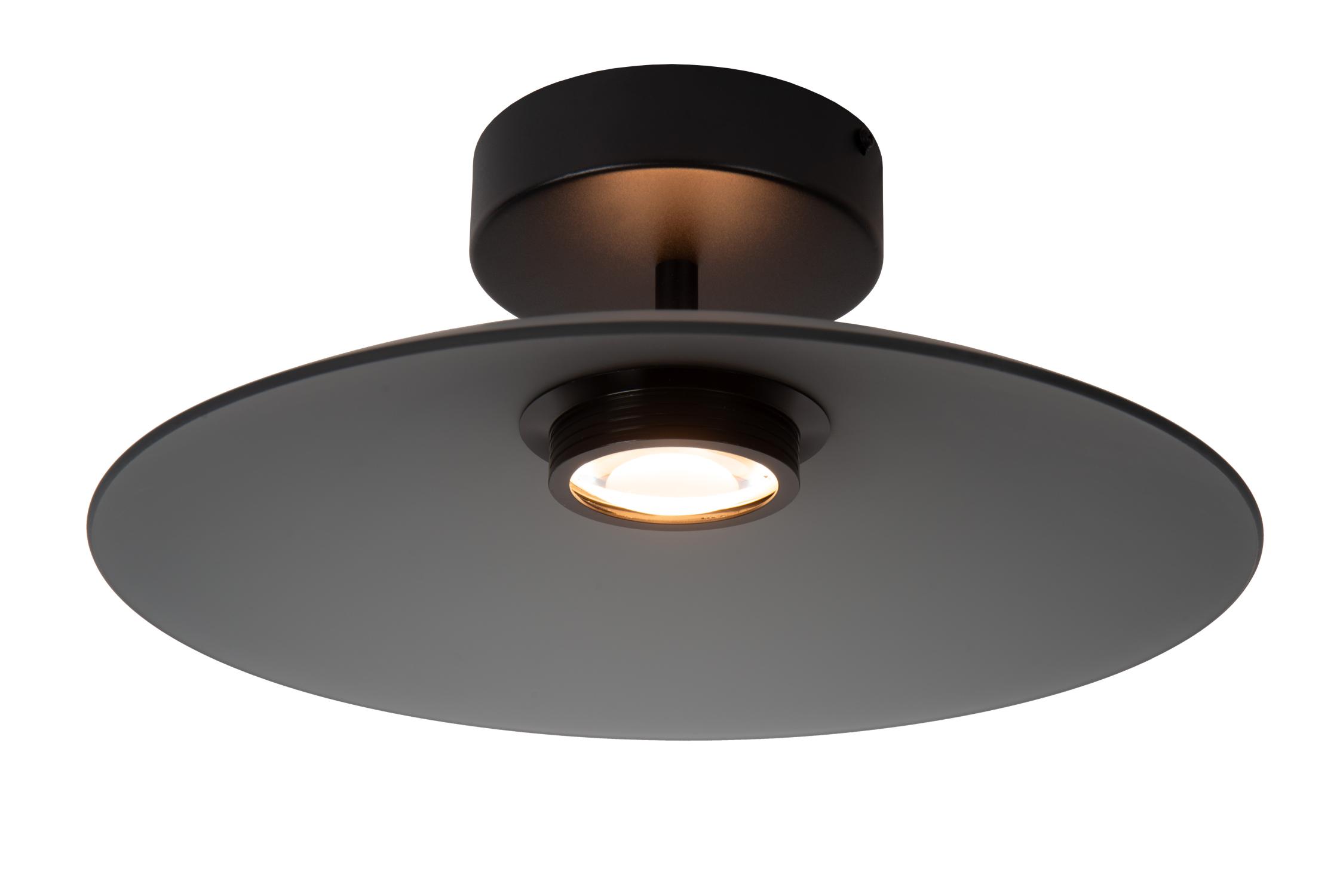 Menga Ceiling Lights - Matt Black/Opal