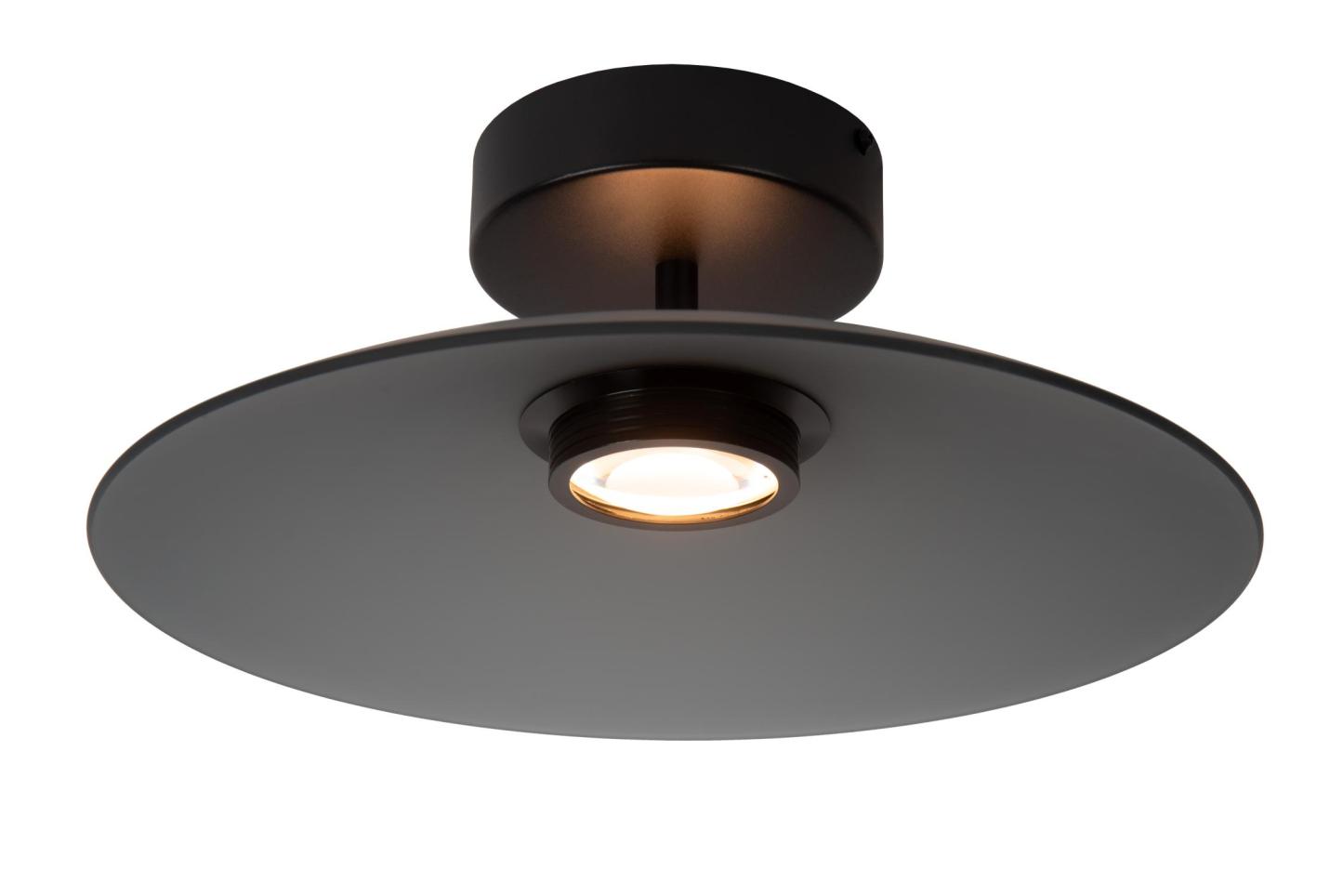 Menga Ceiling Lights - Matt Black/Opal
