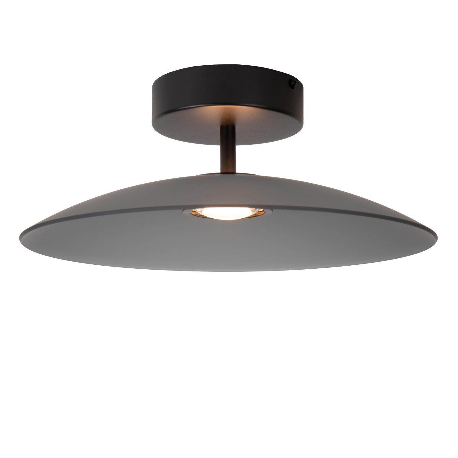Menga Ceiling Lights - Matt Black/Opal