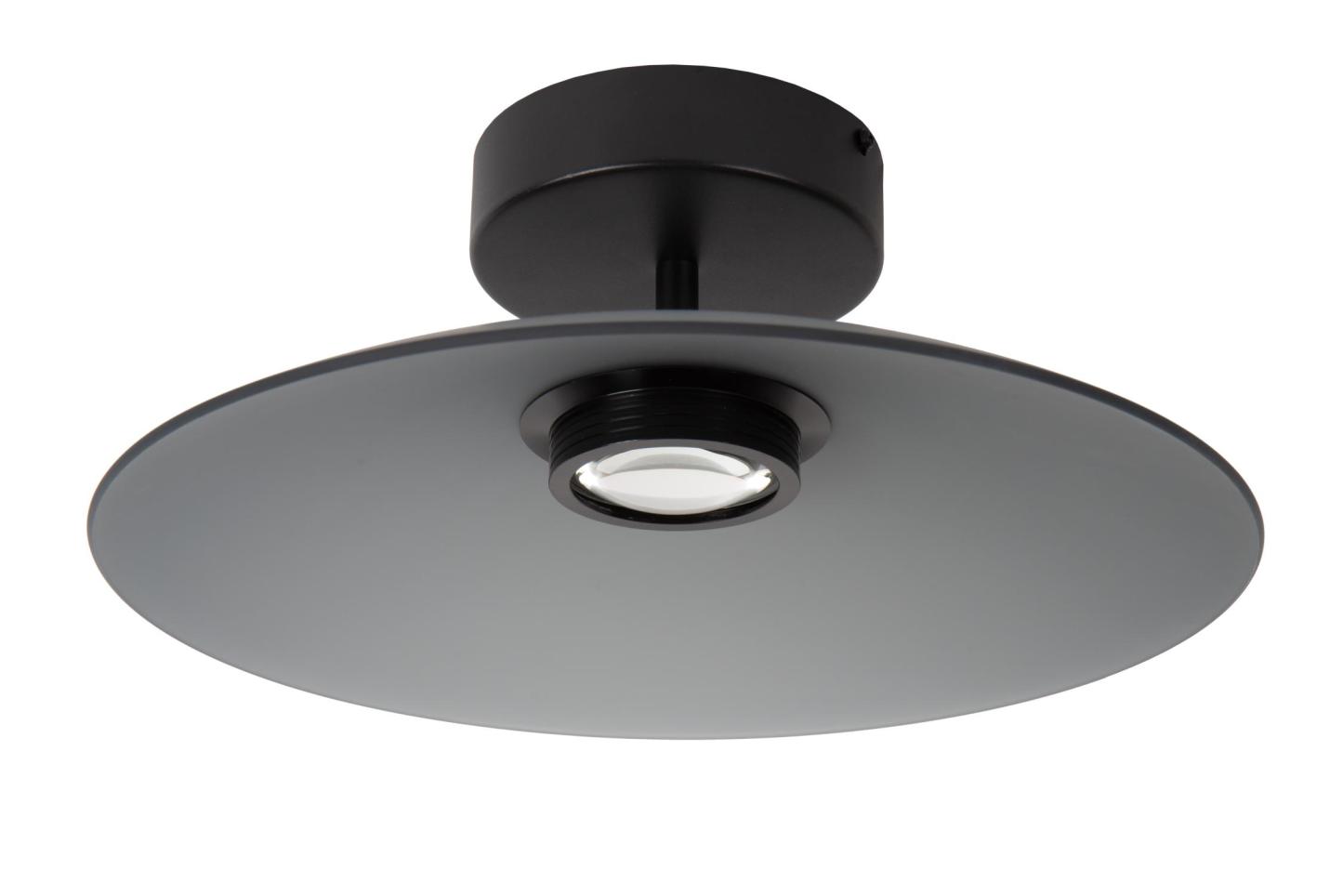 Menga Ceiling Lights - Matt Black/Opal