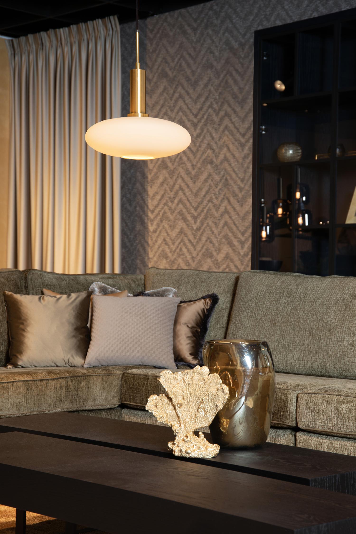 Singala Ceiling Lights - Matt Black/Opal