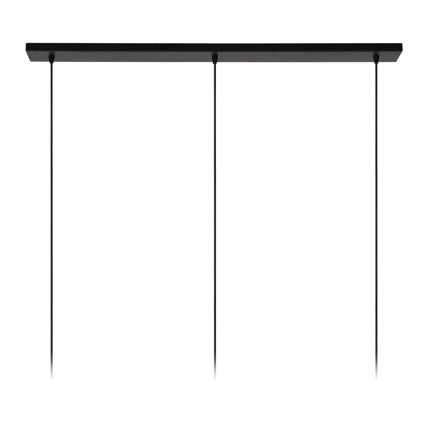 Singala Ceiling Lights - Matt Black/Opal