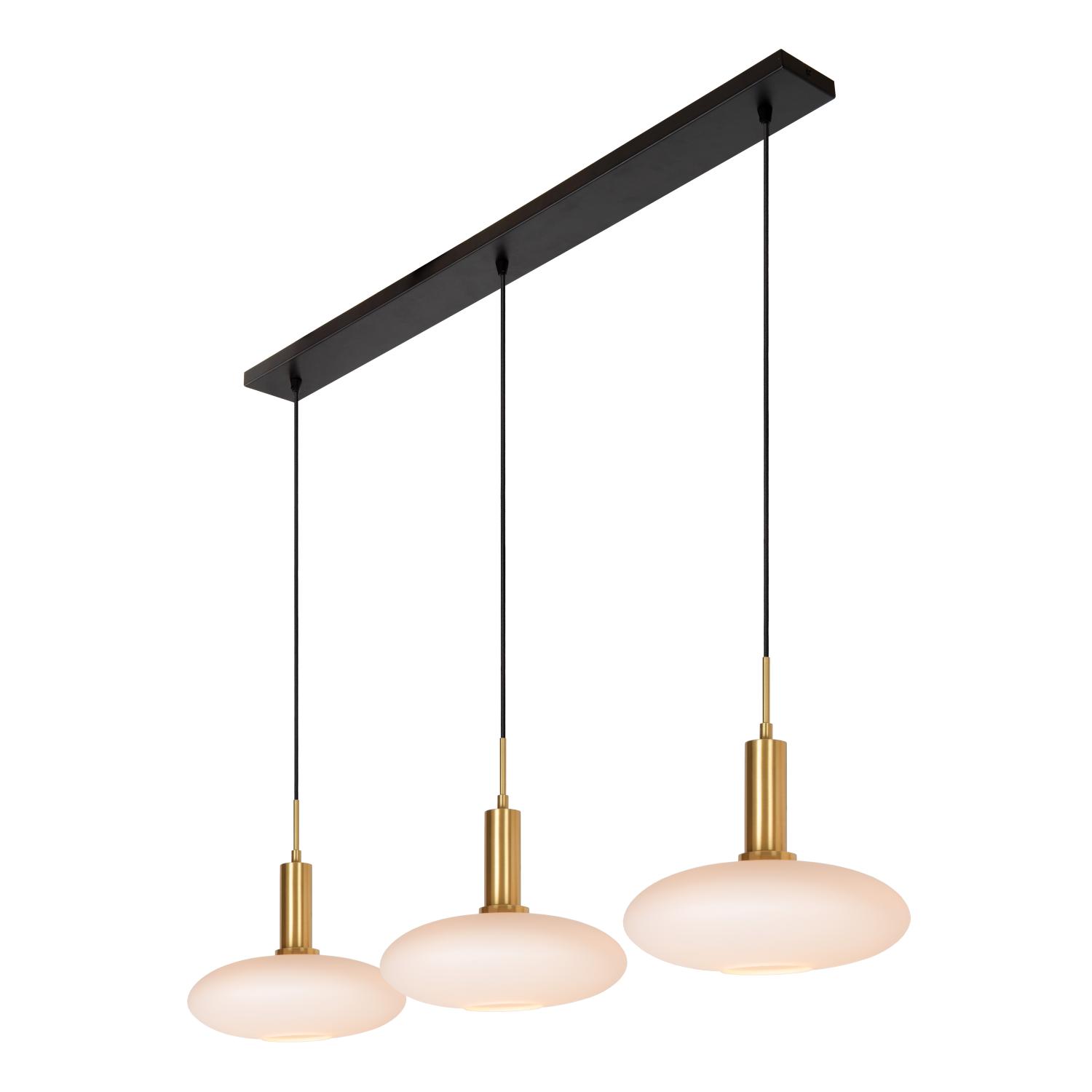 Singala Ceiling Lights - Matt Black/Opal