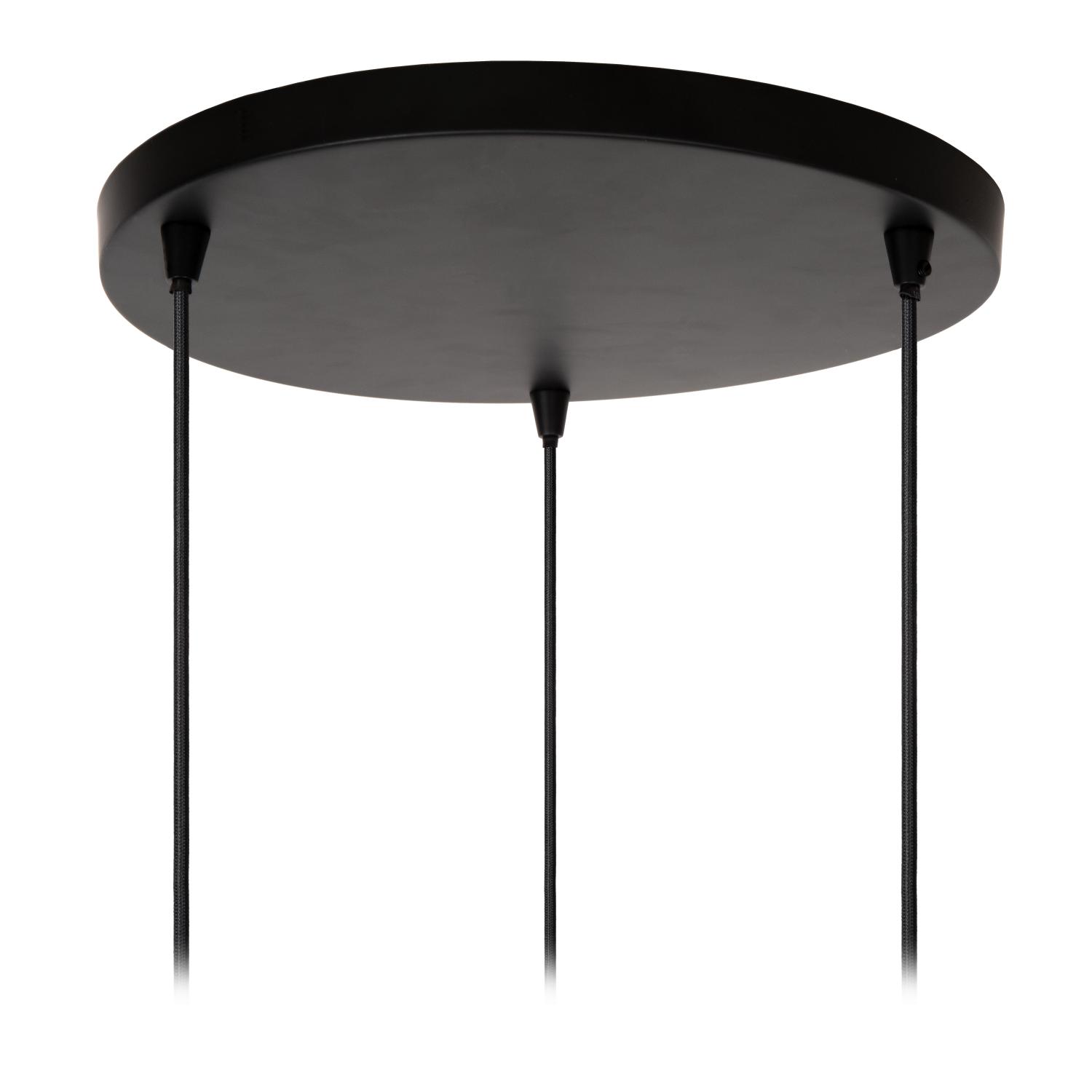 Singala Ceiling Lights - Matt Black/Opal