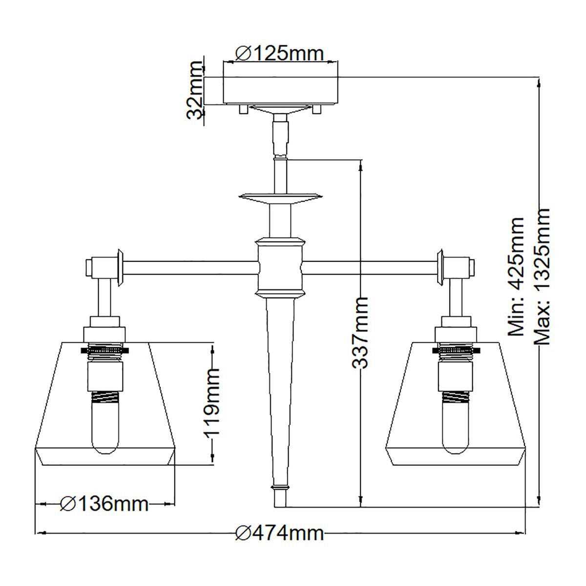 Agatha Pendant Light