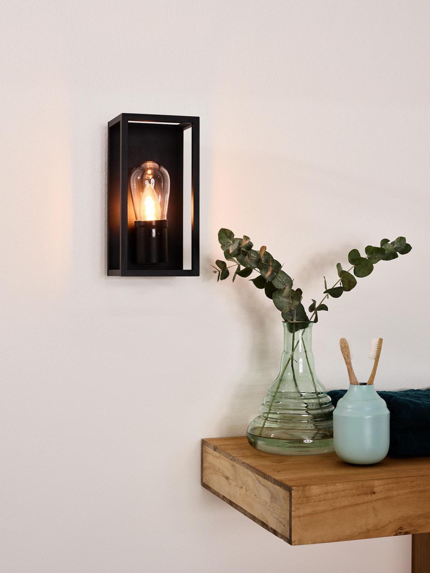 Carlyn Wall Lights - Matt Black