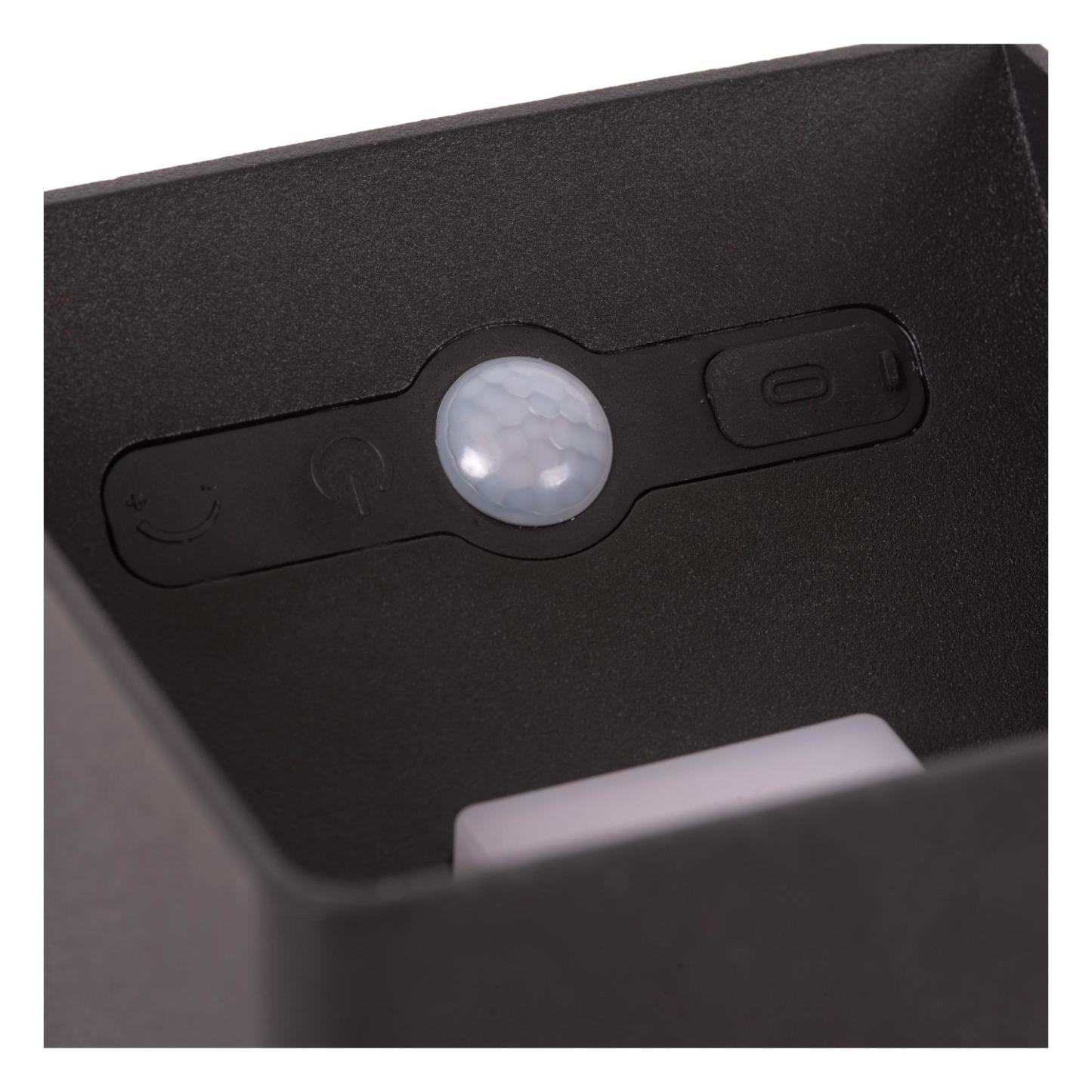 Vertigo Wall Lights - Matt Black/Opal