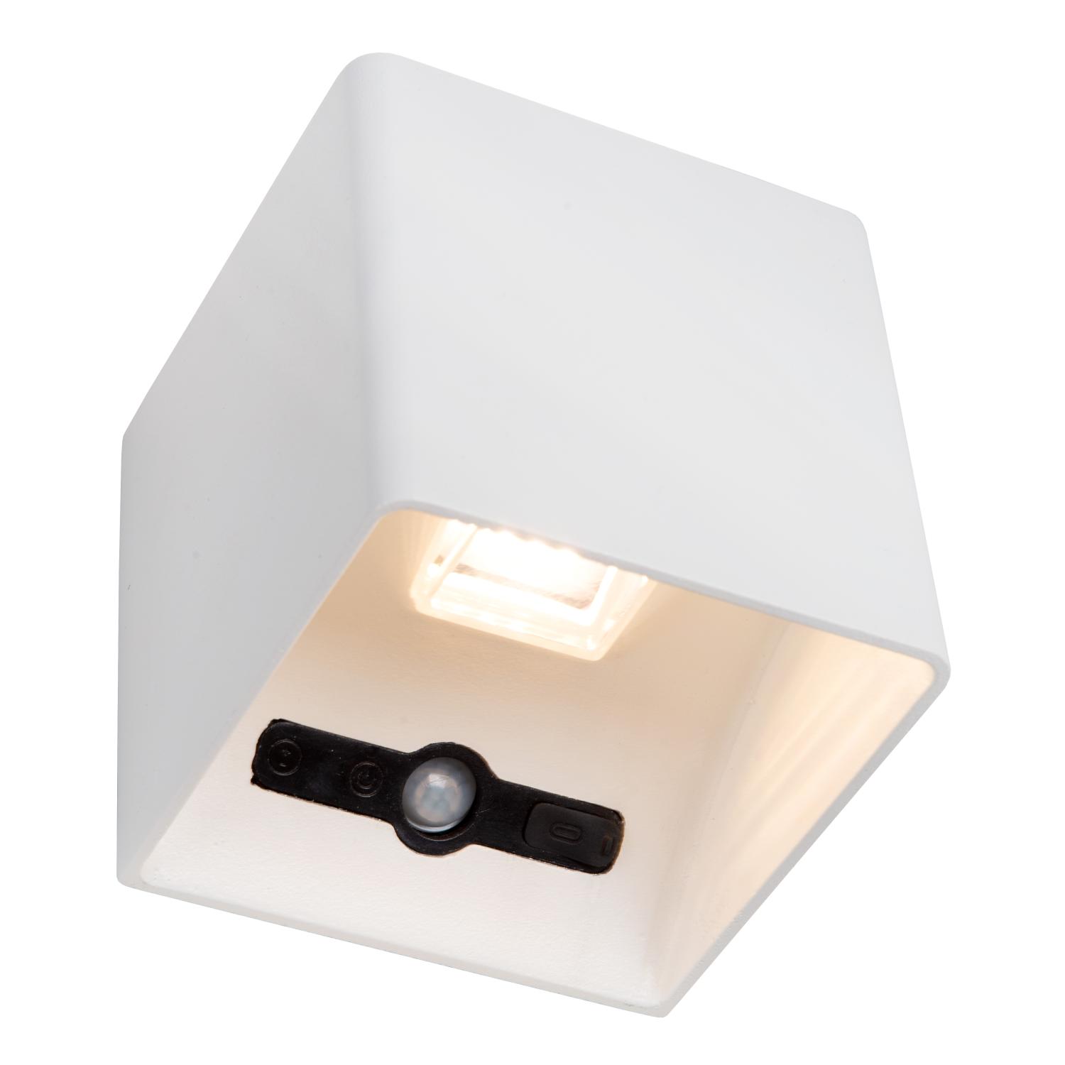 Vertigo Wall Lights - Matt Black/Opal