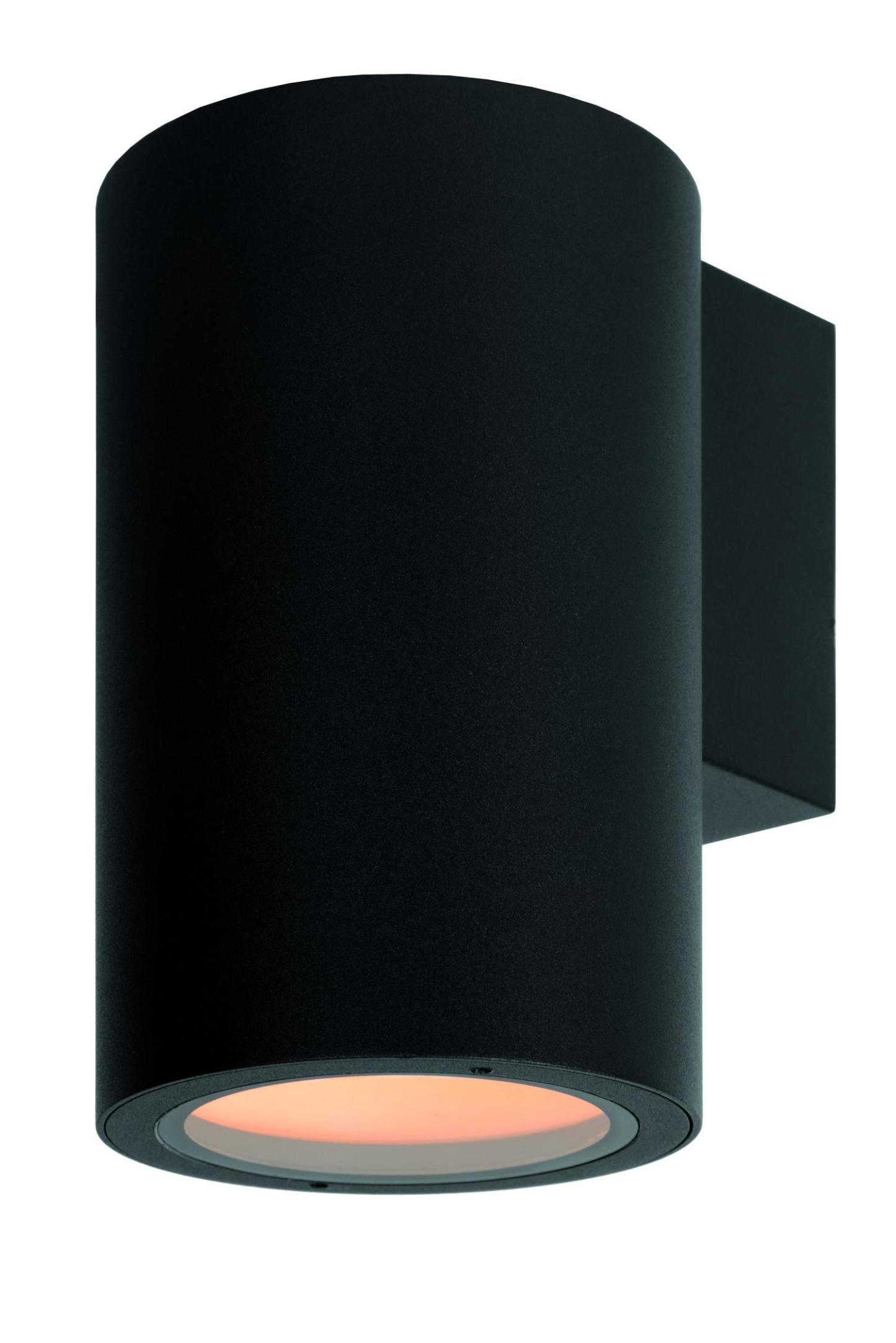 Volantis Outdoor Lights - Matt Black/Clear Glass