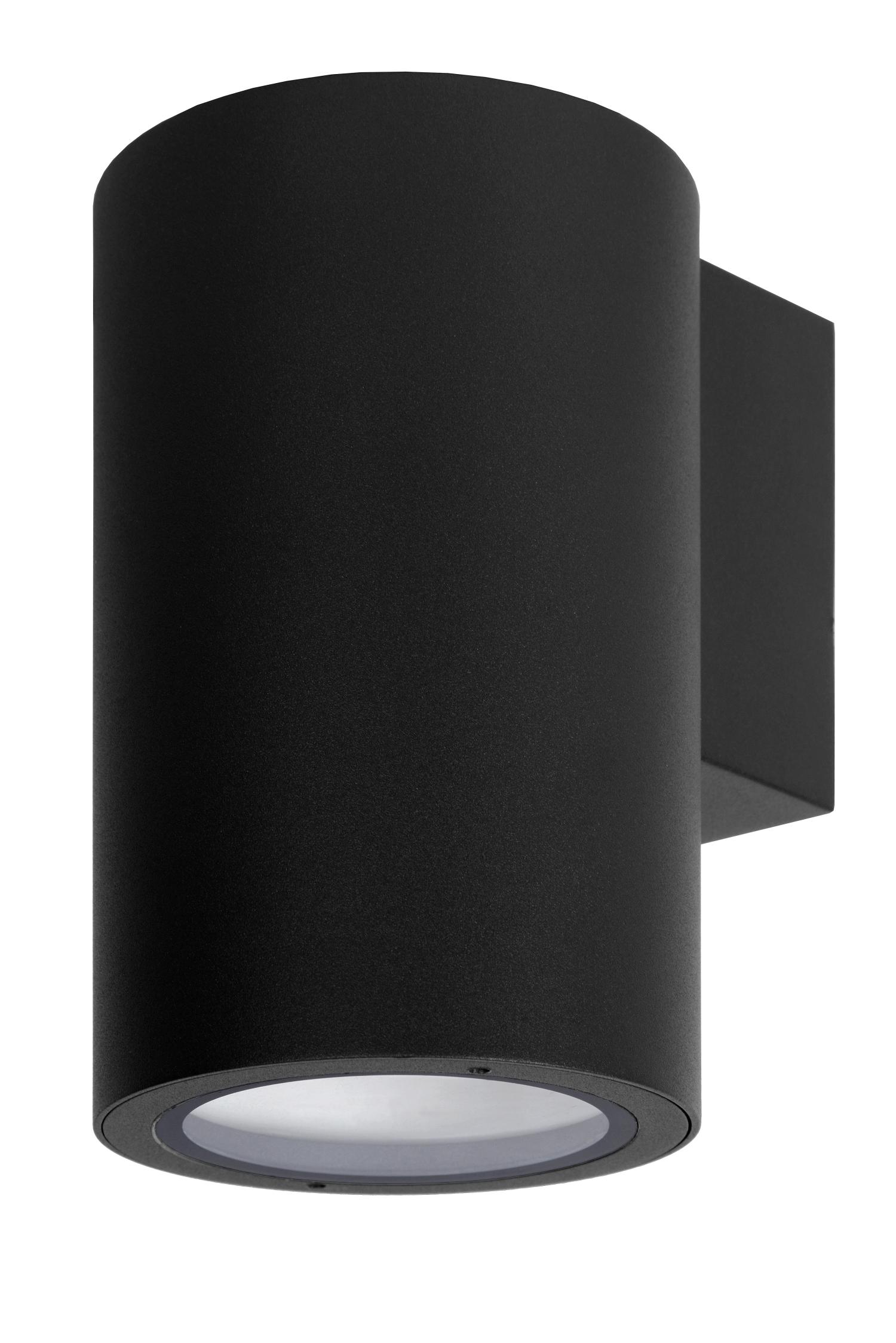 Volantis Outdoor Lights - Matt Black/Clear Glass