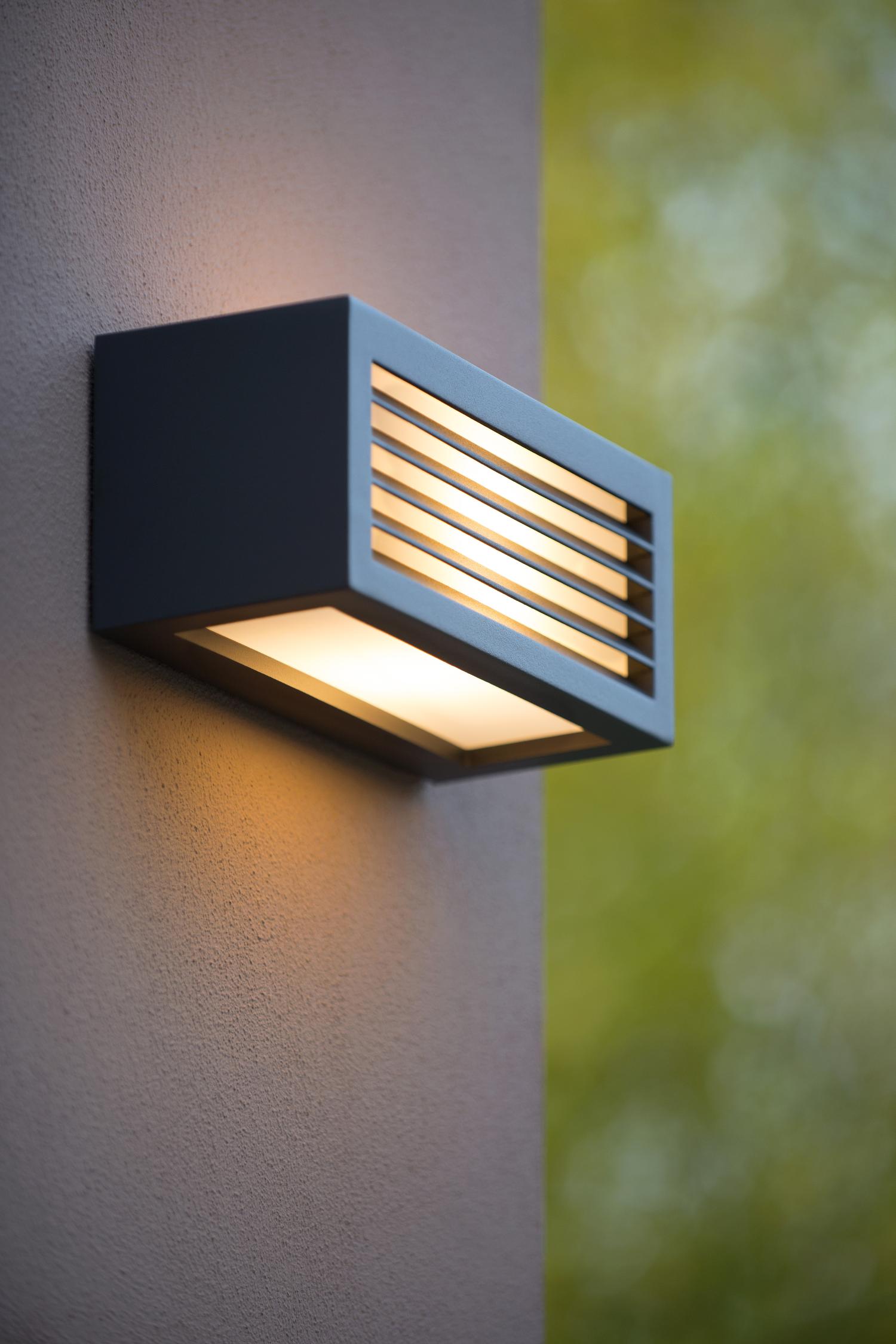 Dimo Outdoor Lights - Anthracite/Opal