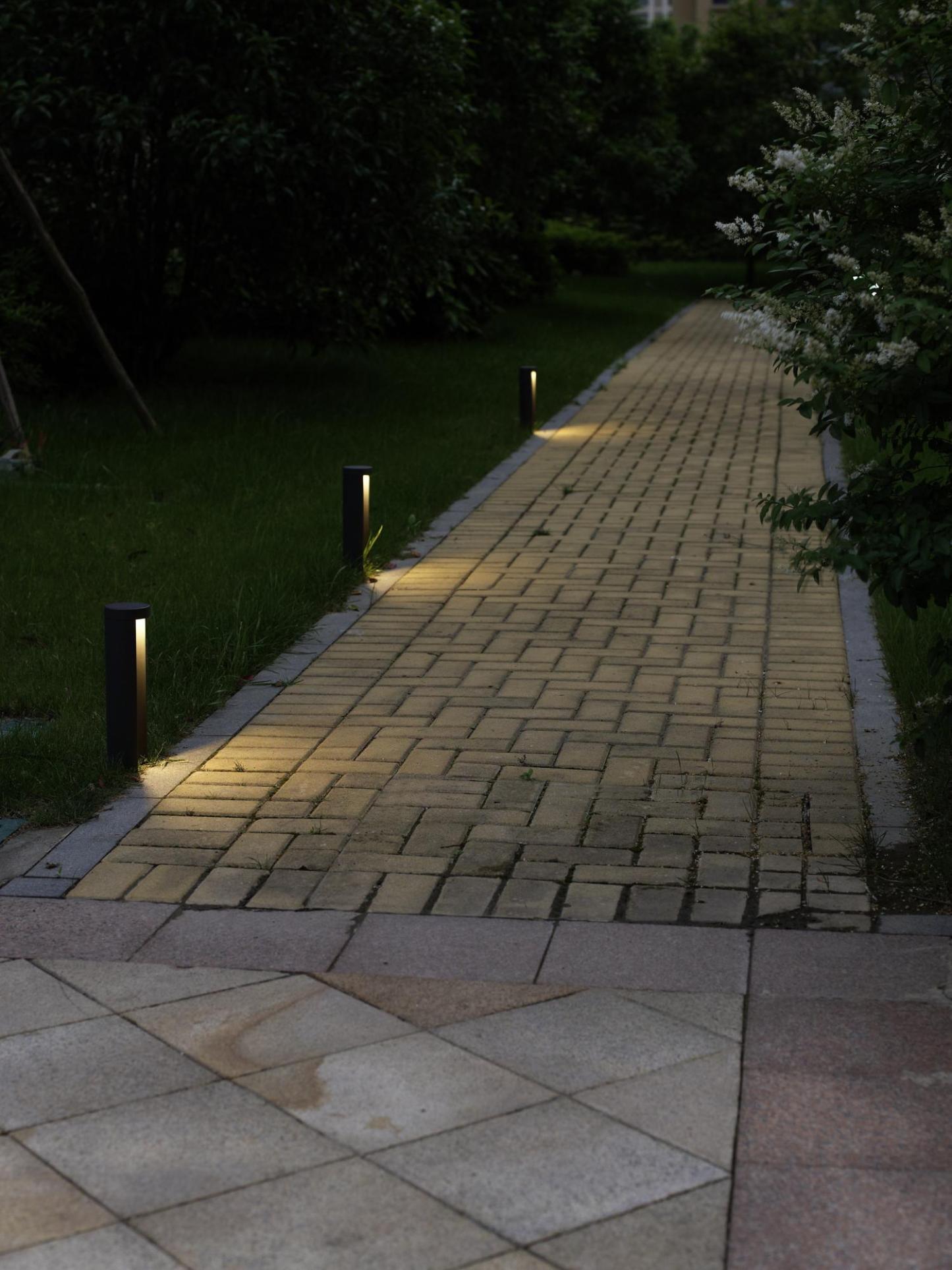 Combo Outdoor Lights - Matt Black/Clear Glass