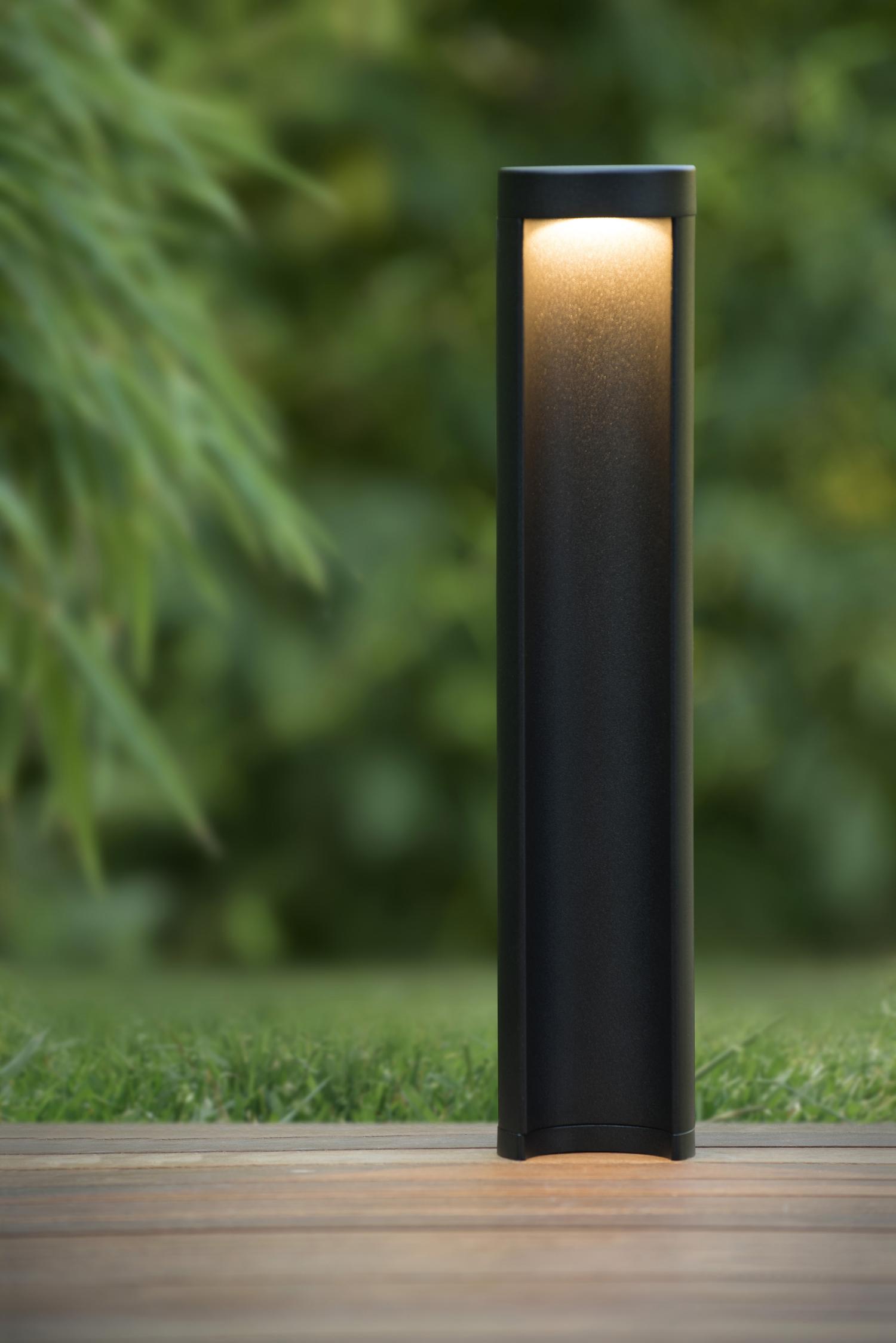 Combo Outdoor Lights - Matt Black/Clear Glass