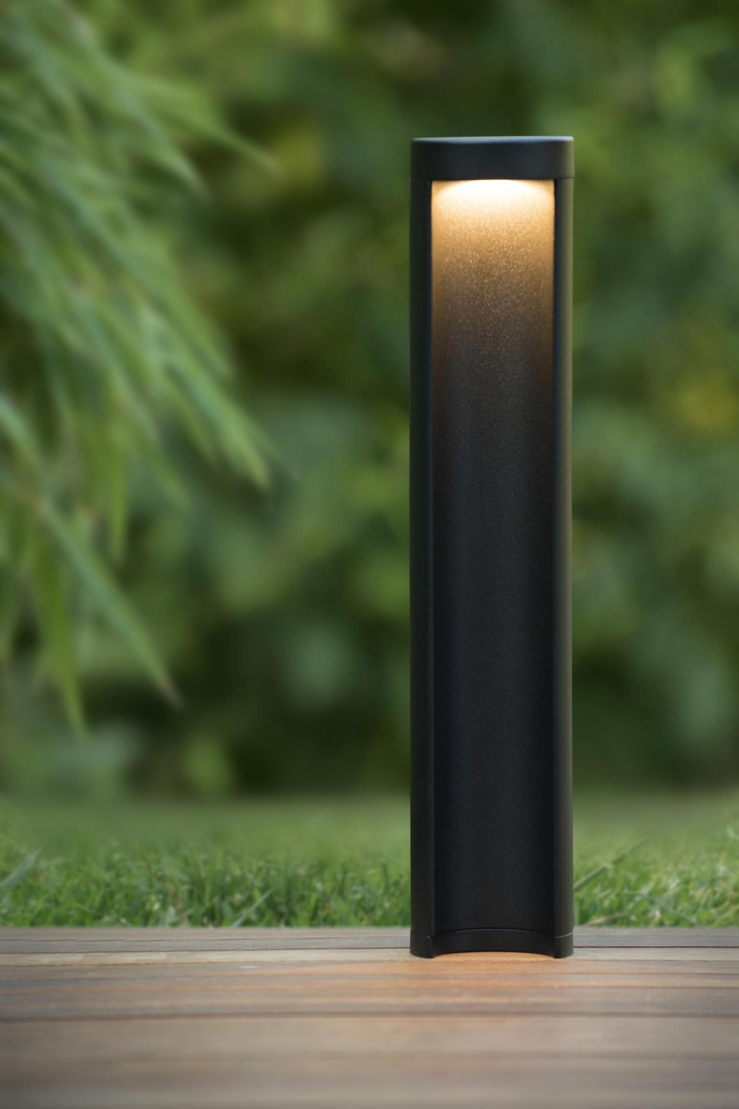 Combo Outdoor Lights - Matt Black/Clear Glass