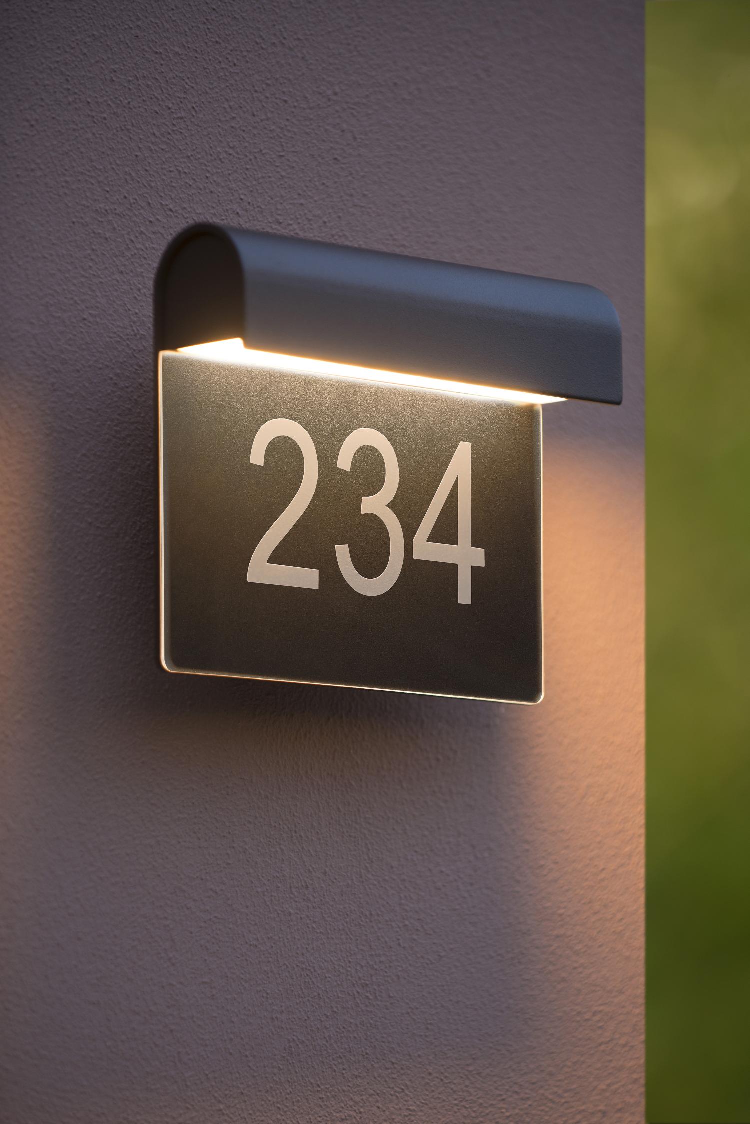 Thesi Outdoor Lights - Matt Black/Opal