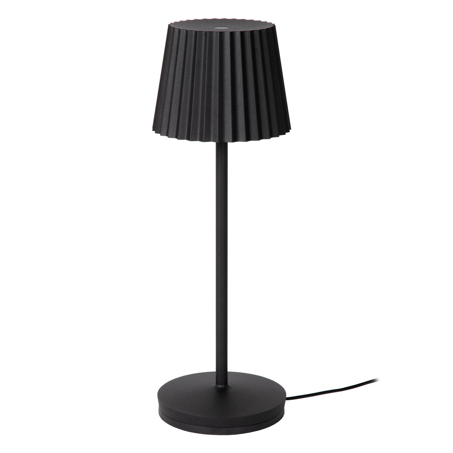 Justine Outdoor Lights - Matt Black