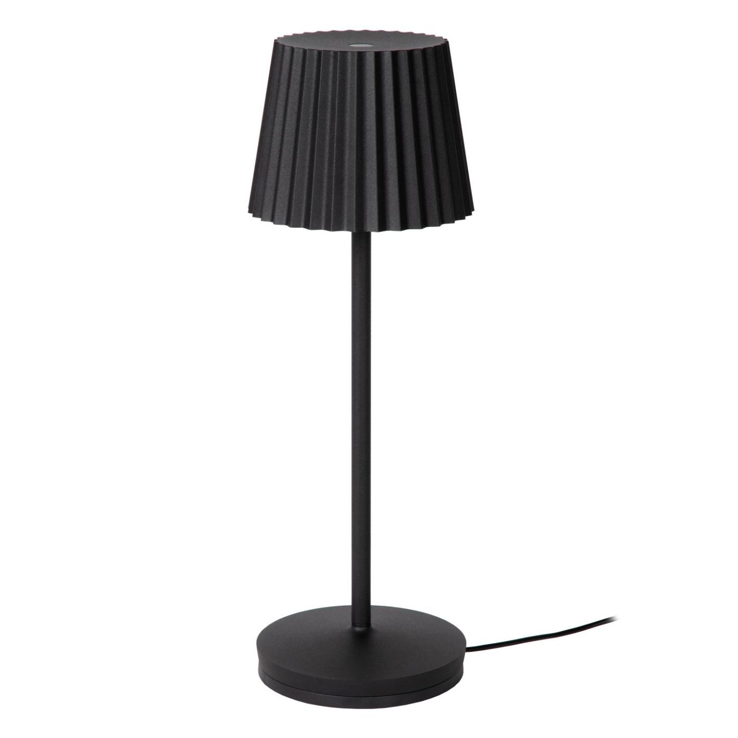 Justine Outdoor Lights - Matt Black