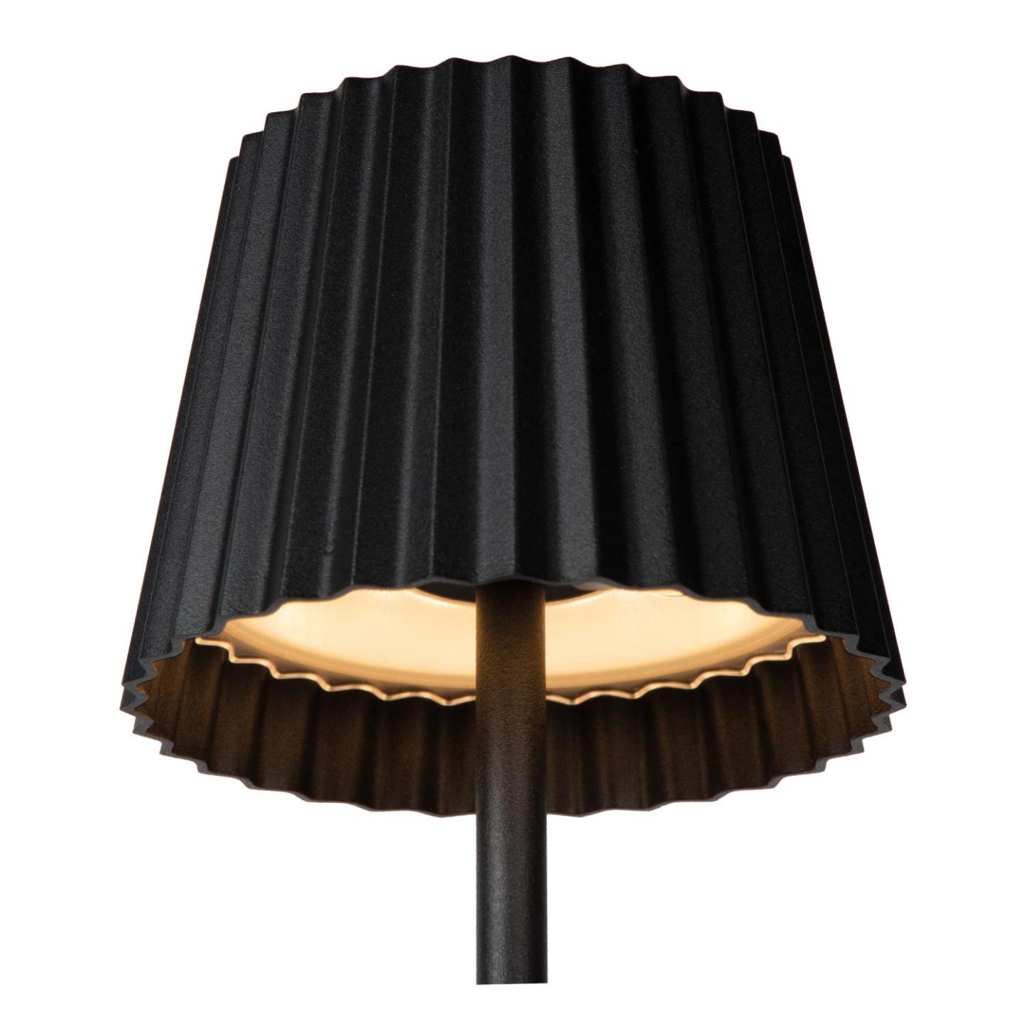 Justine Outdoor Lights - Matt Black